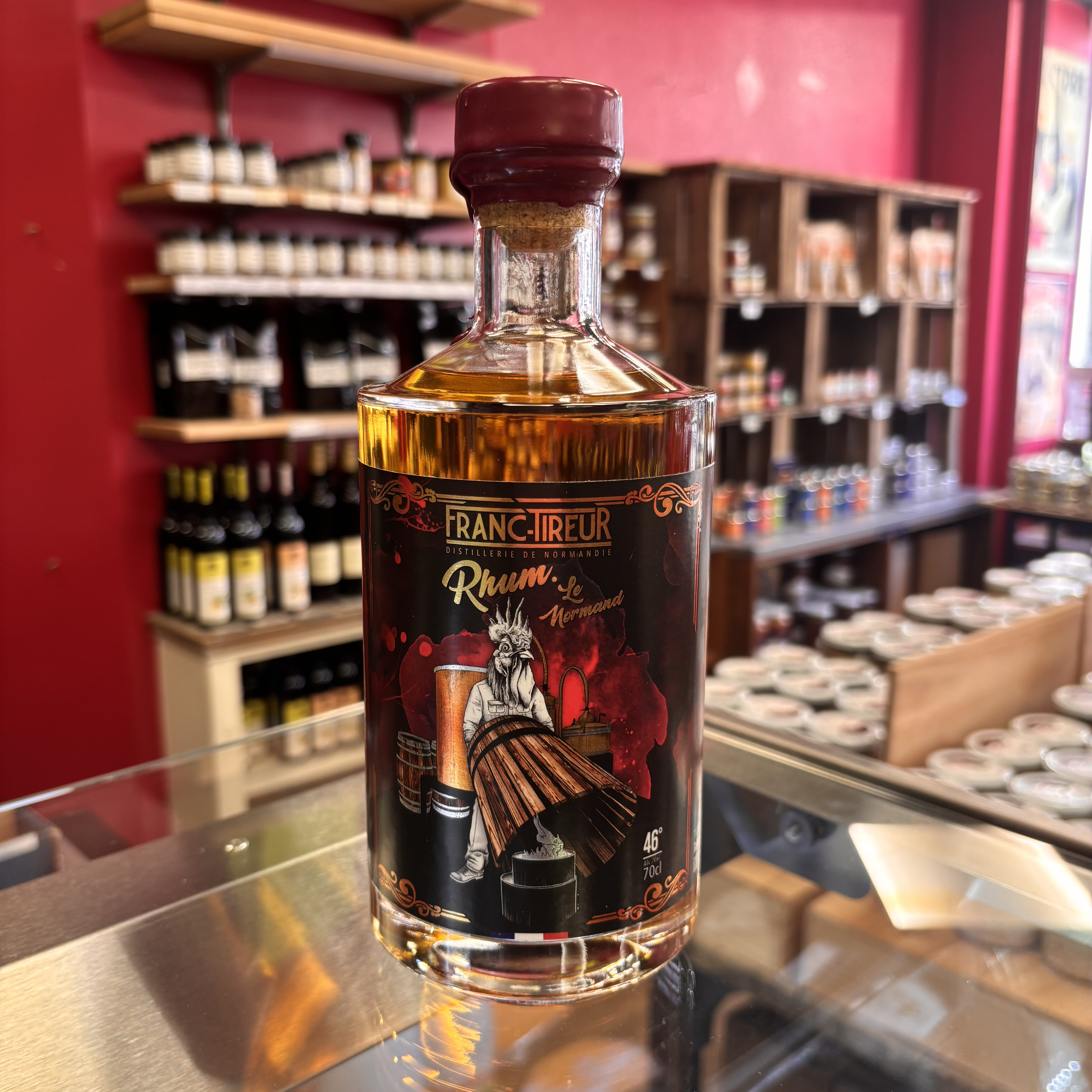 Rhum Ambré Normand BIO " Distillerie Franc-Tireur "