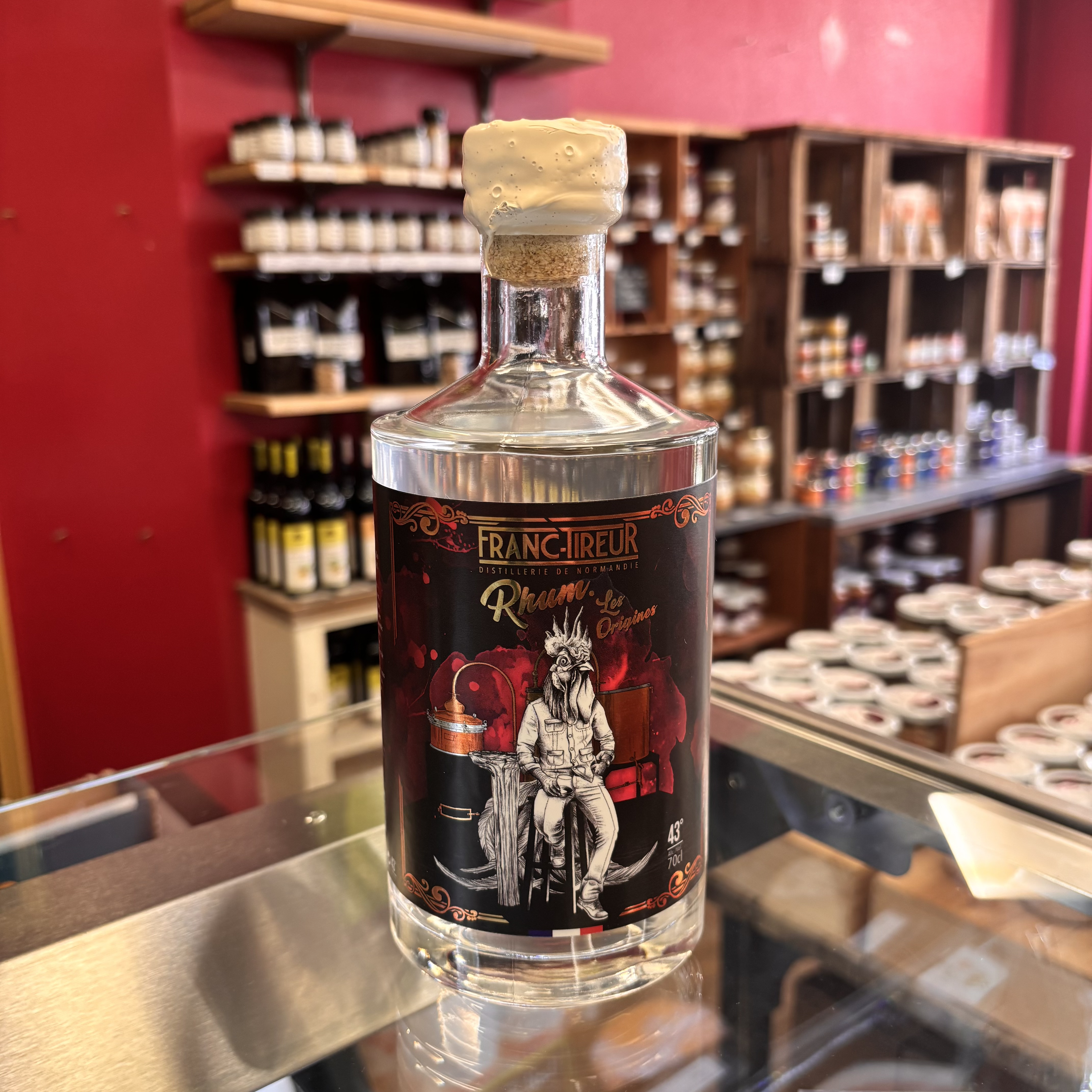 Rhum Blanc Normand BIO " Distillerie Franc-Tireur "