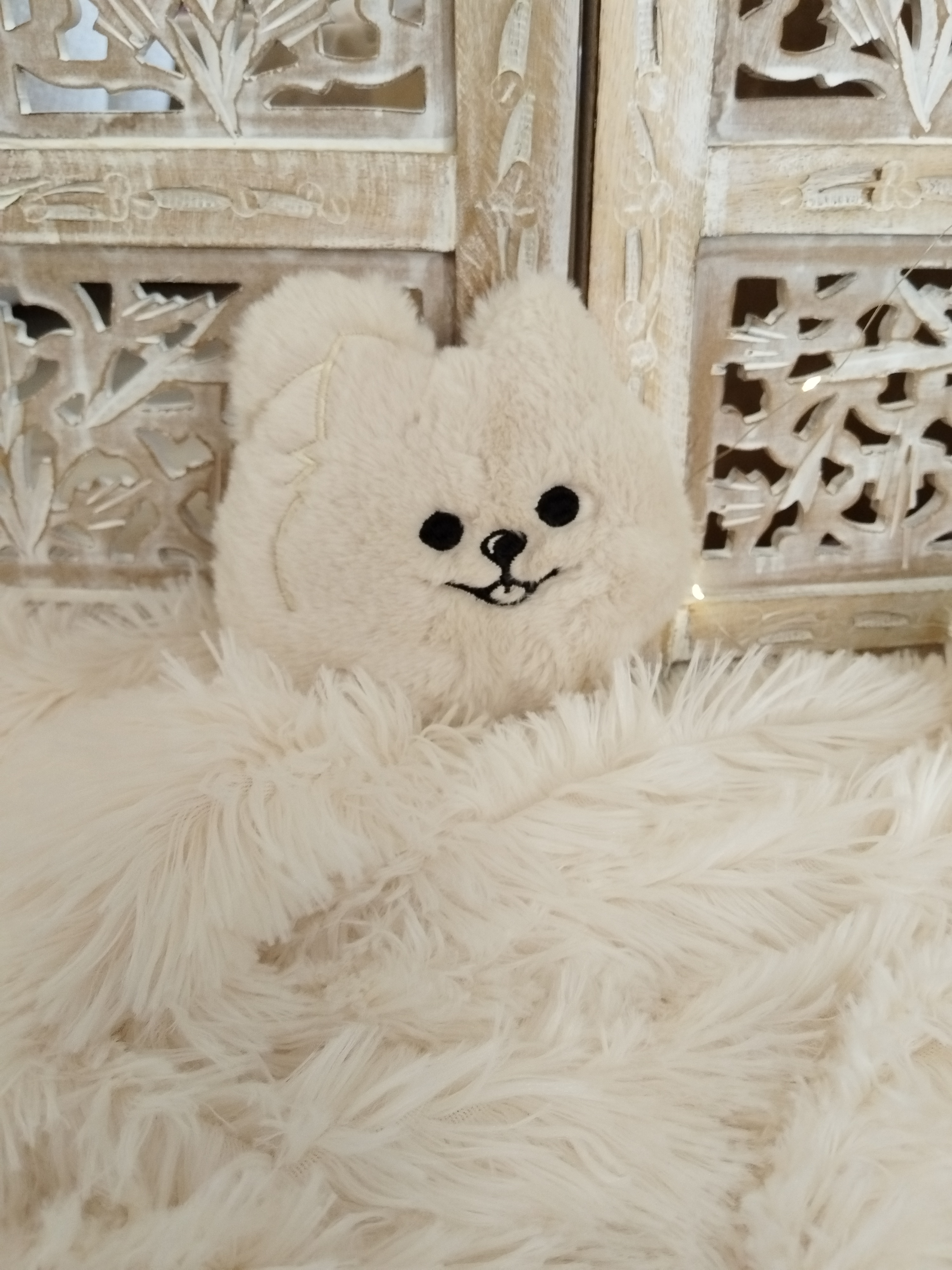 Jouet Poméranian - Creme de Lune