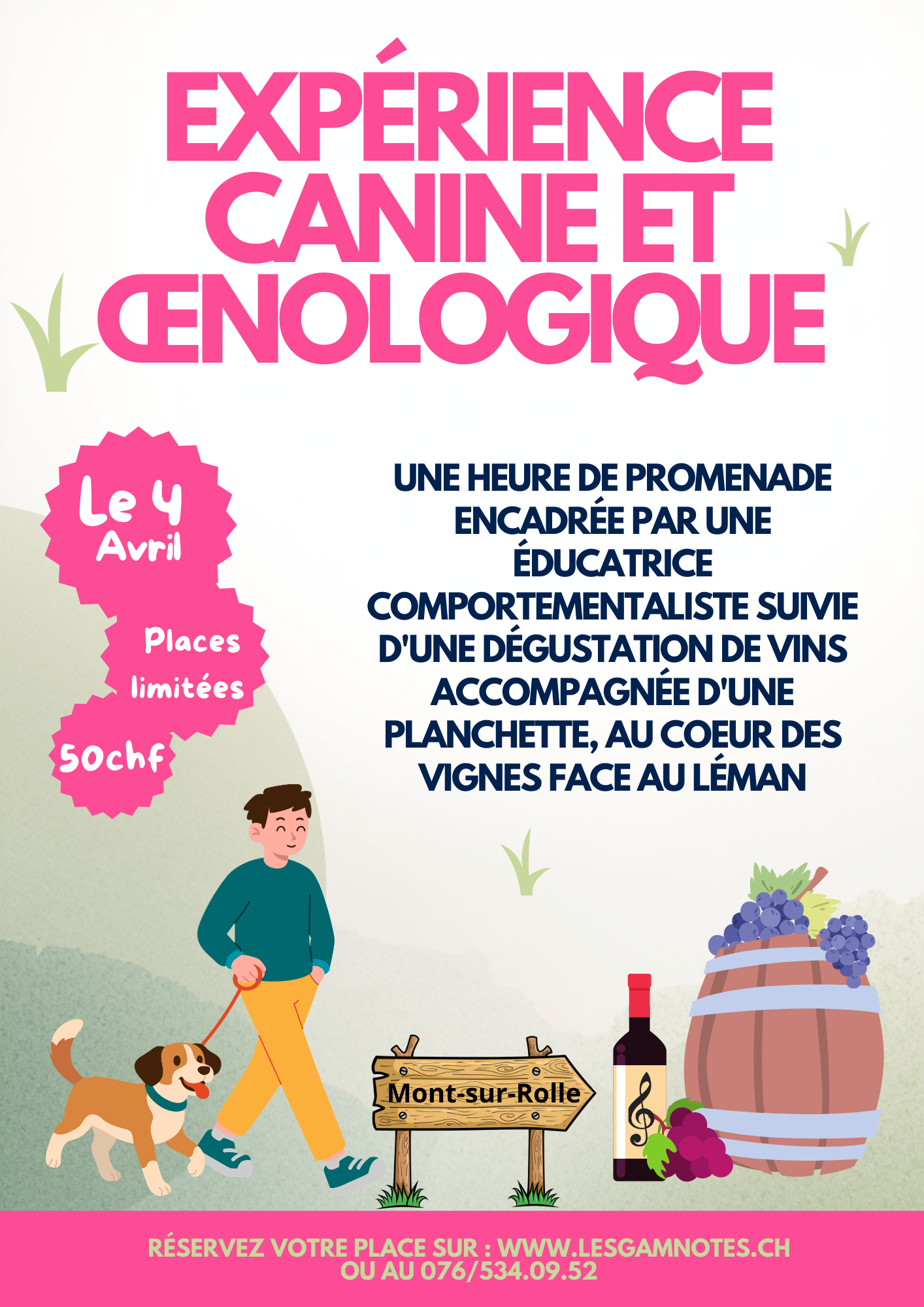 Expérience canine et oenologique