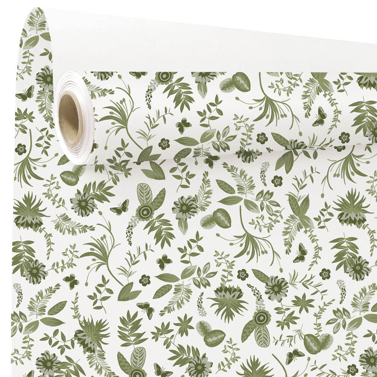 Rouleau kraft blanc motif 0.70x25m