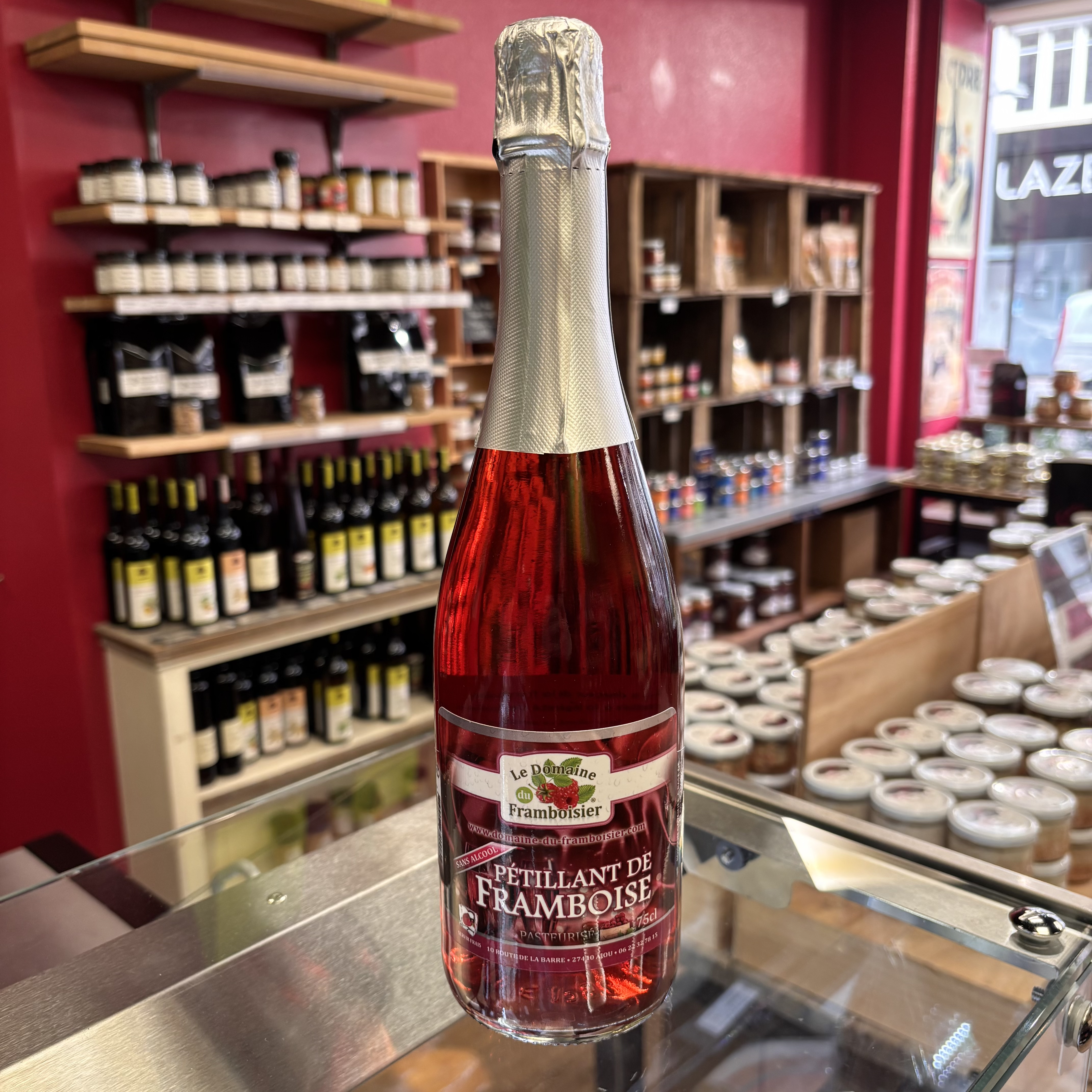 Pétillant de Framboise " Domaine du Framboisier "
