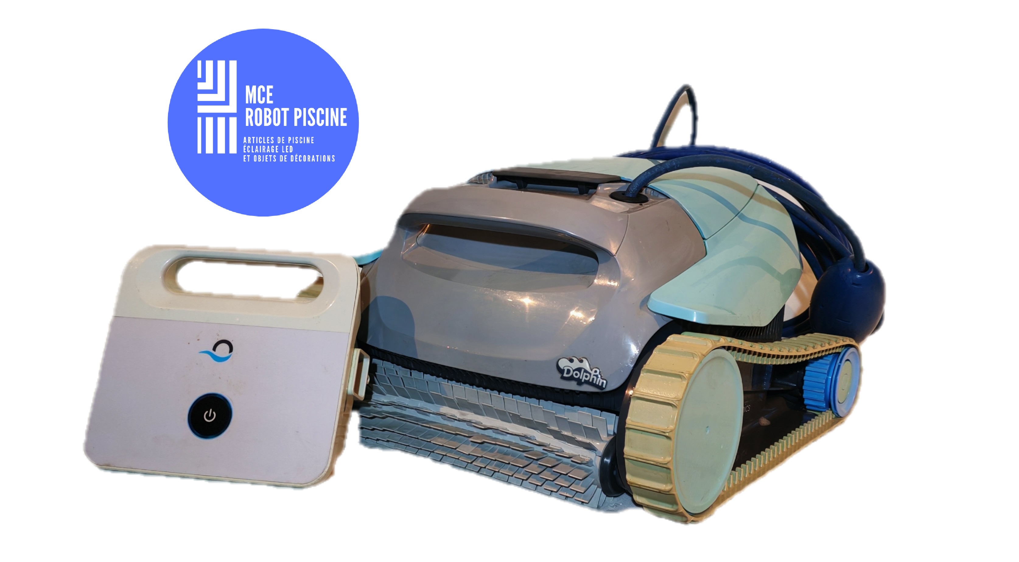 Robot Piscine Dolphin mode fond