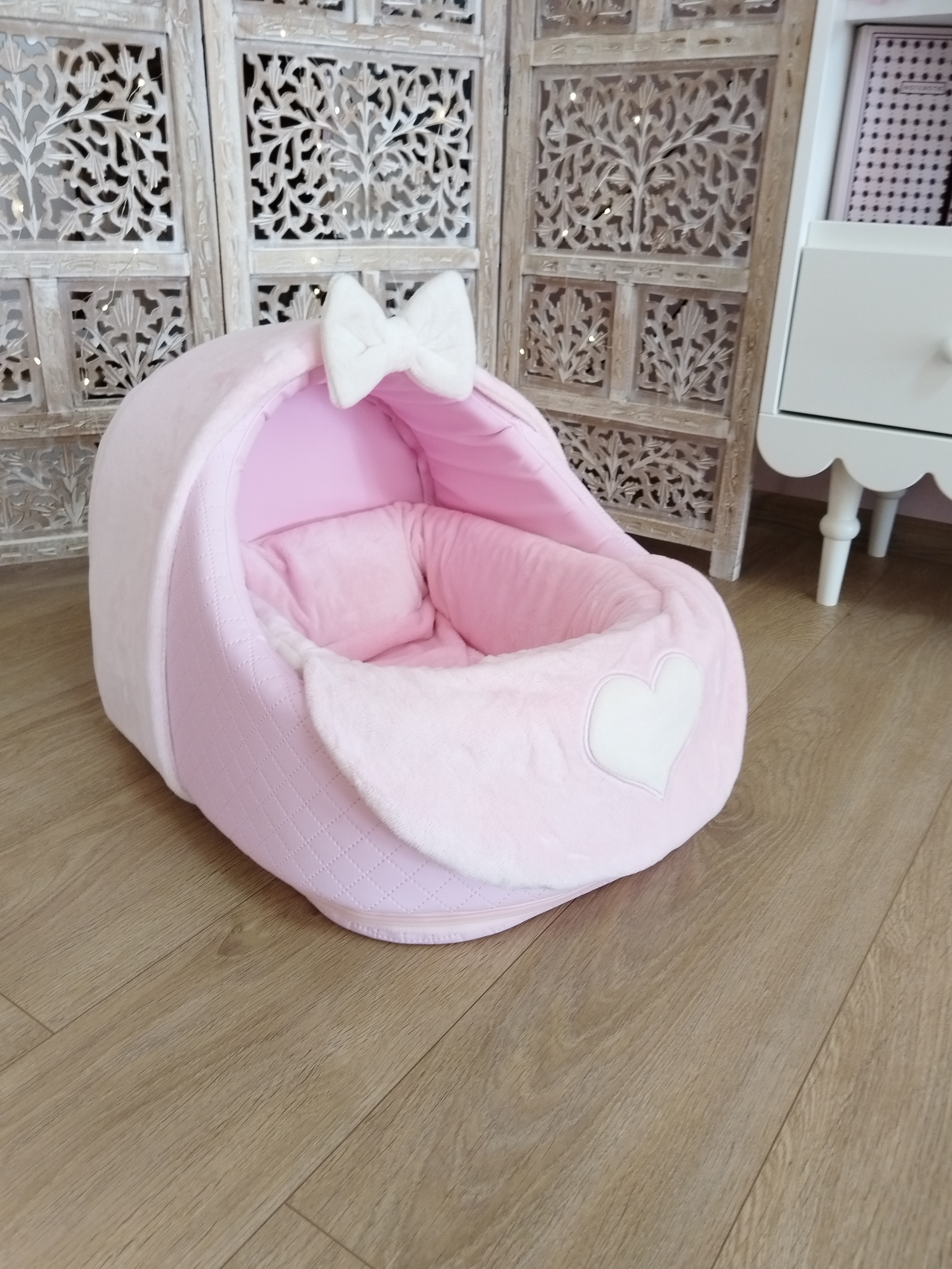 Le Softygloo Rose et ses accessoires Rose Vanille