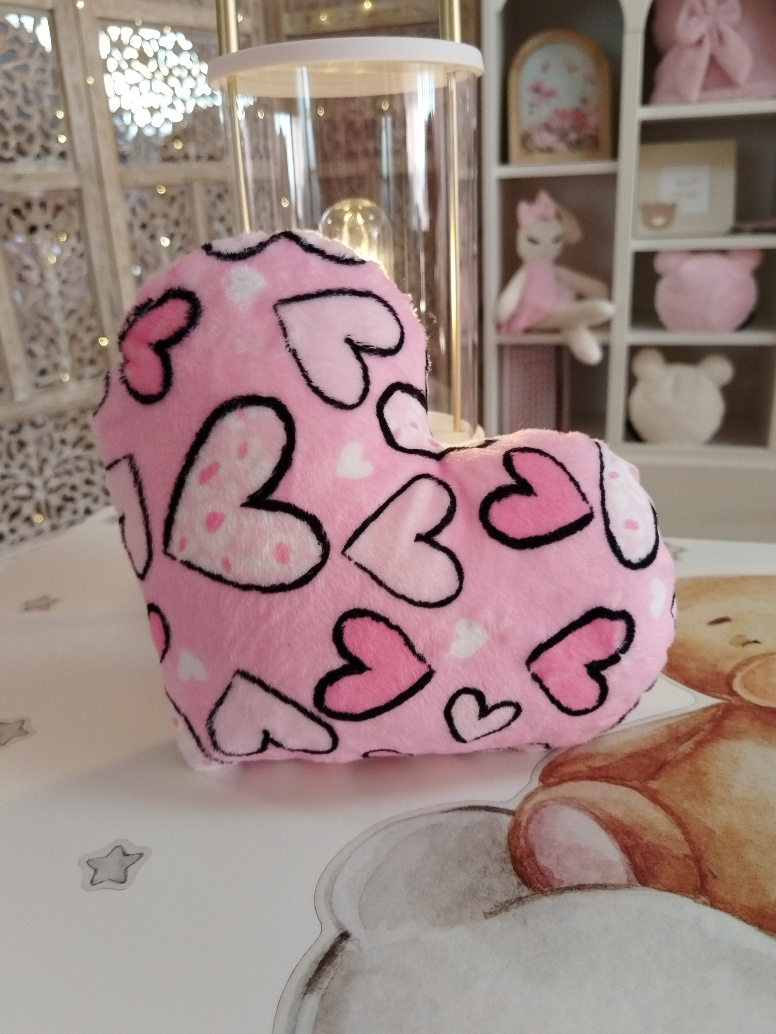 Coussin Coeur - Murmure d'Amour