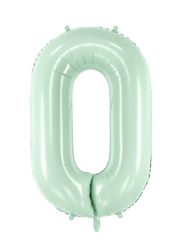 Ballon 0 alu vert 72 cm
