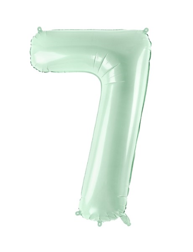 Ballon 7 alu vert 72 cm