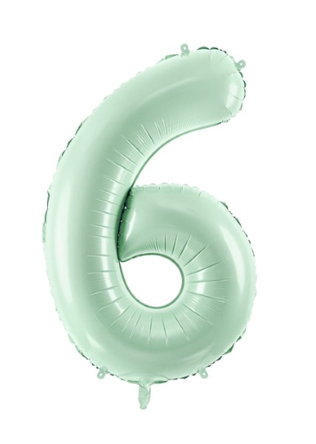 Ballon 6 alu vert 72 cm
