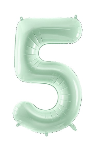 Ballon 5 alu vert 72 cm