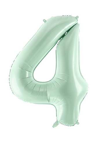 Ballon 4 alu vert 72 cm