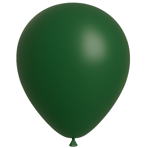 25 ballons Vert foret