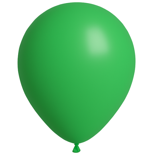 25 ballons Vert