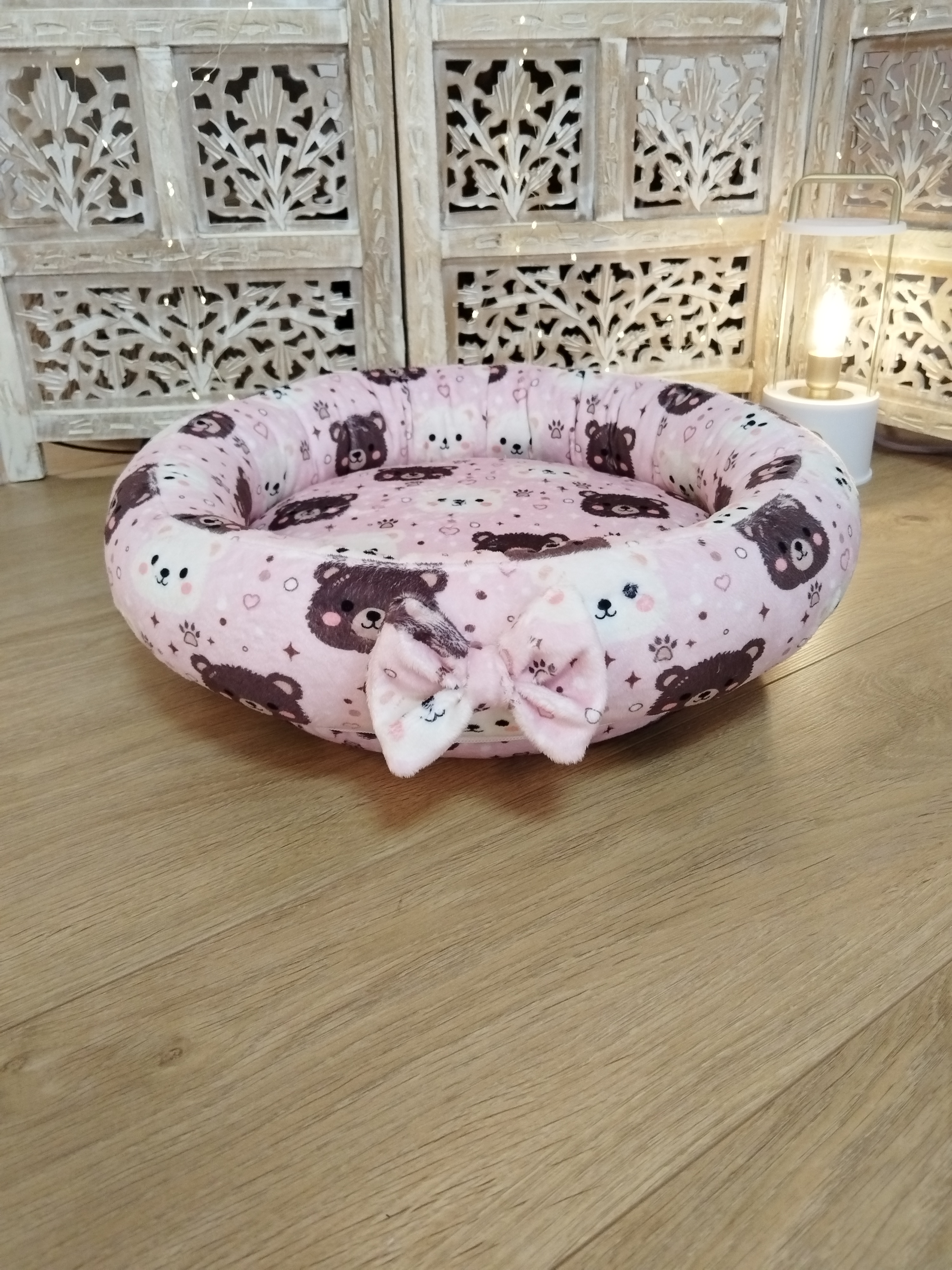 Corbeille Ronde -  Ourson d’Amour