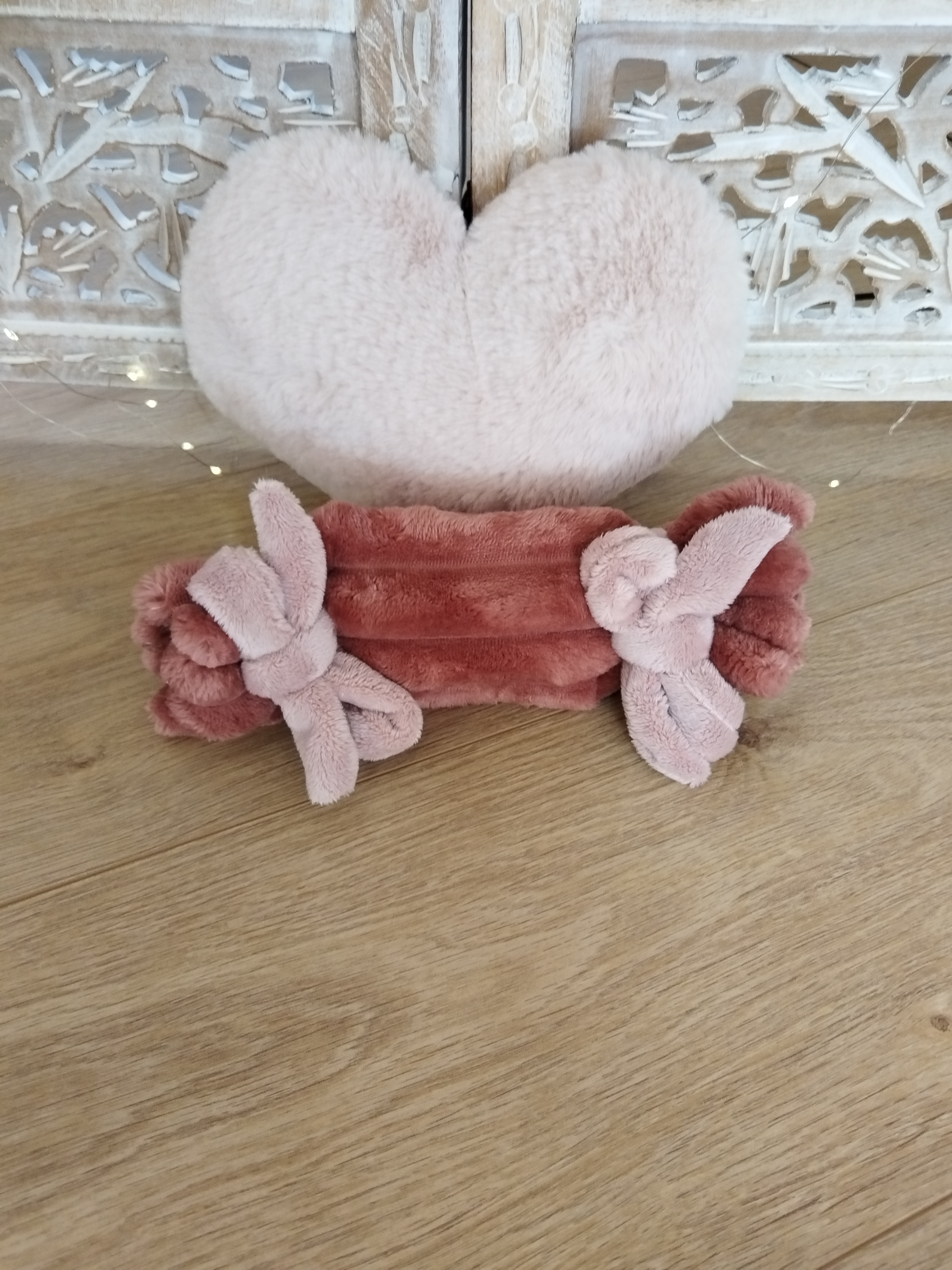 Duo coussin Cœur Rosée Lunaire & Sweeties Magie 