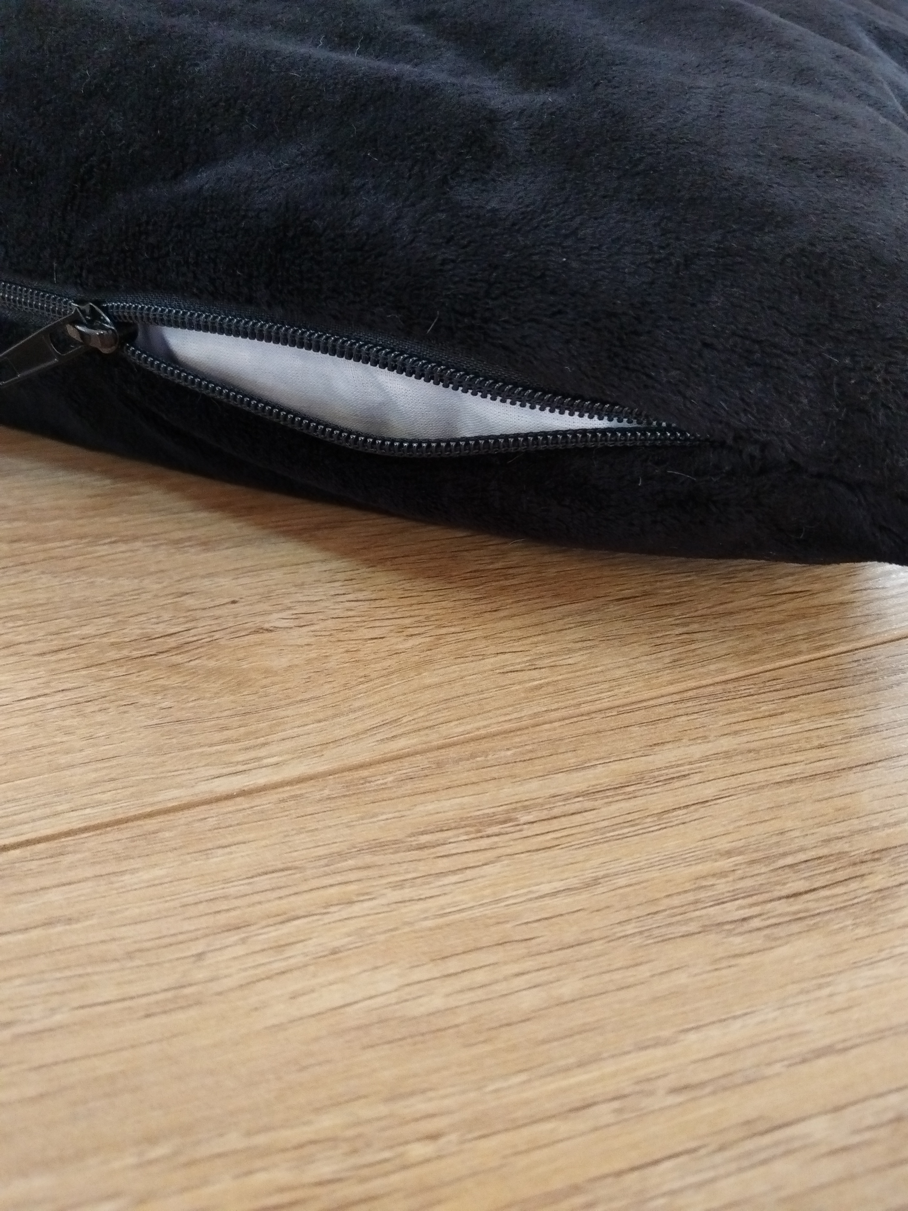 Coussin Déhoussable noir