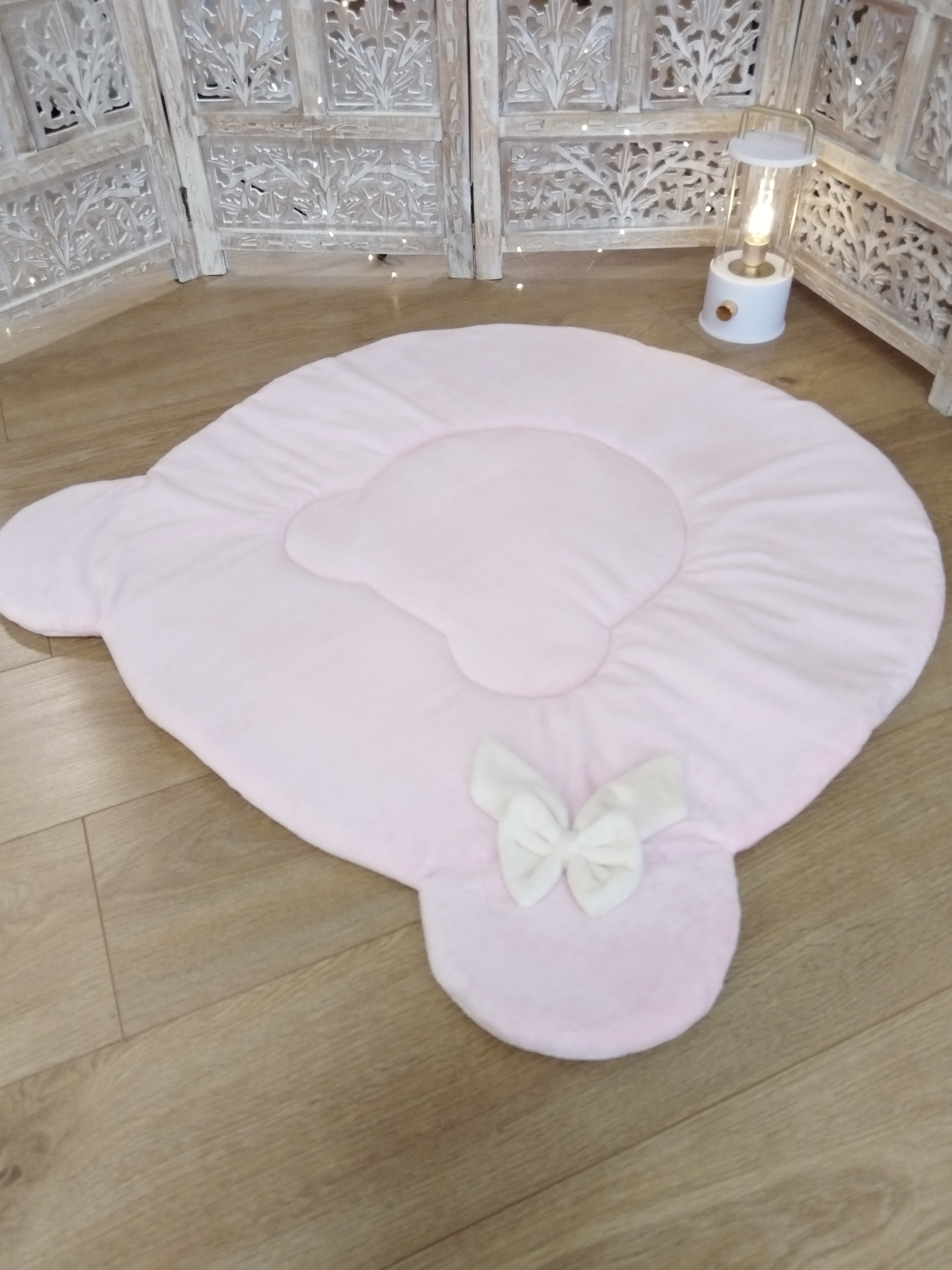 Tapis Ours Rose