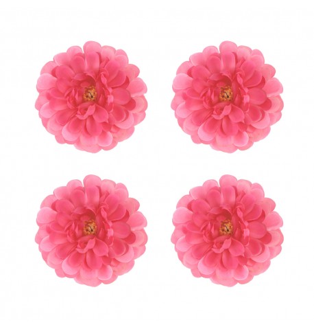 4 DAHLIAS FUCHSIA DIA 8.5CM X 5CM