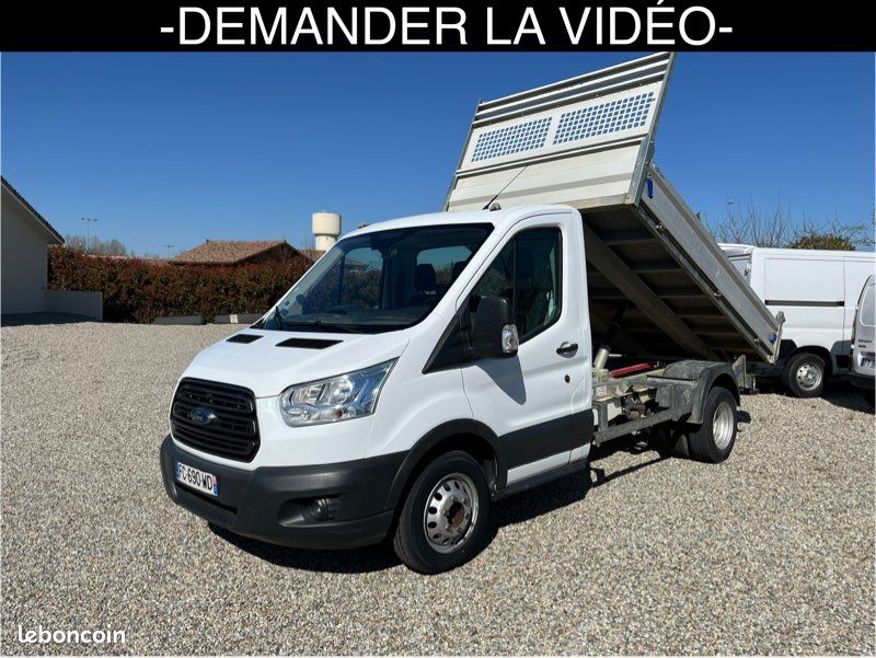 Ford Transit  2.0 130ch Trend / Benne Alu / Double Roue Arriere 