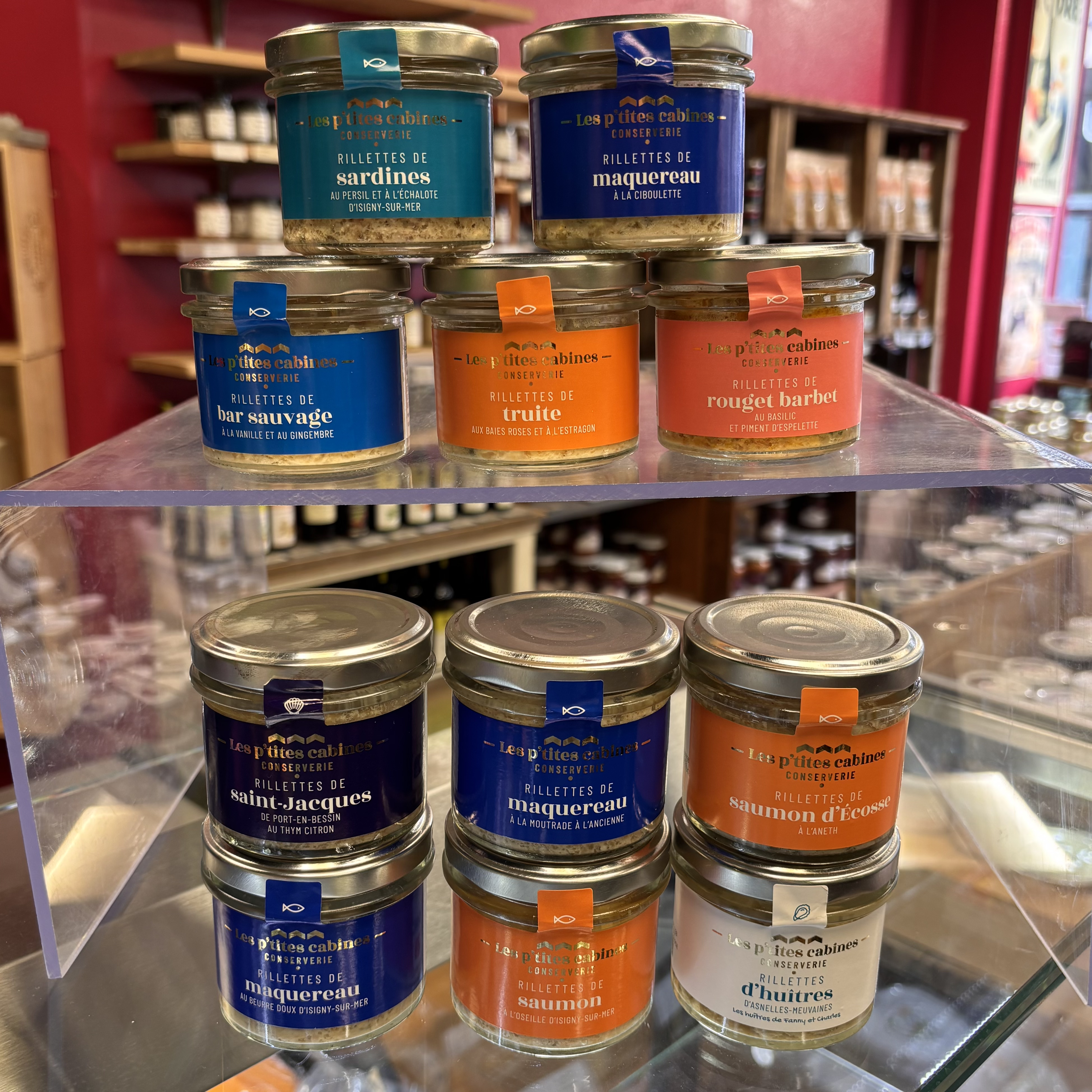 Rillettes de la Mer "Les P'tites Cabines"