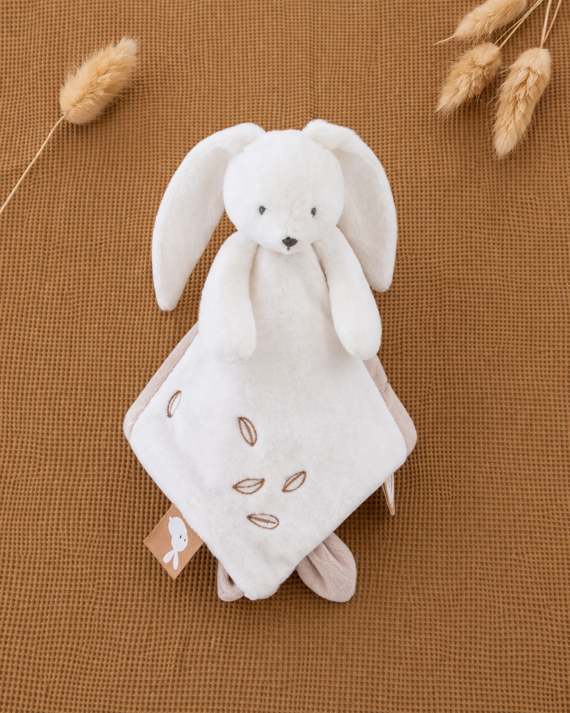 Doudou plat - Neige le lapin