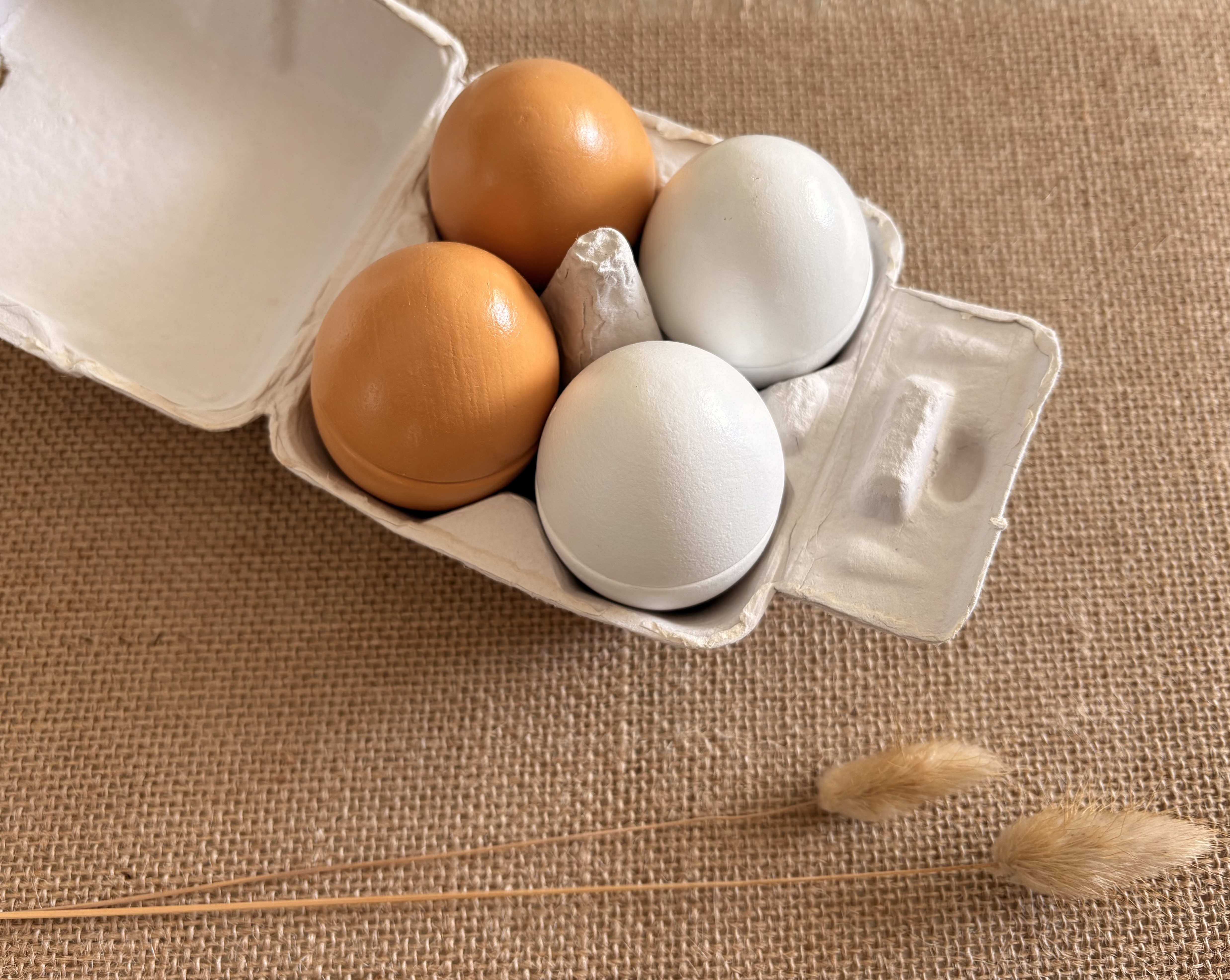 Set de découpe en bois - Oeufs