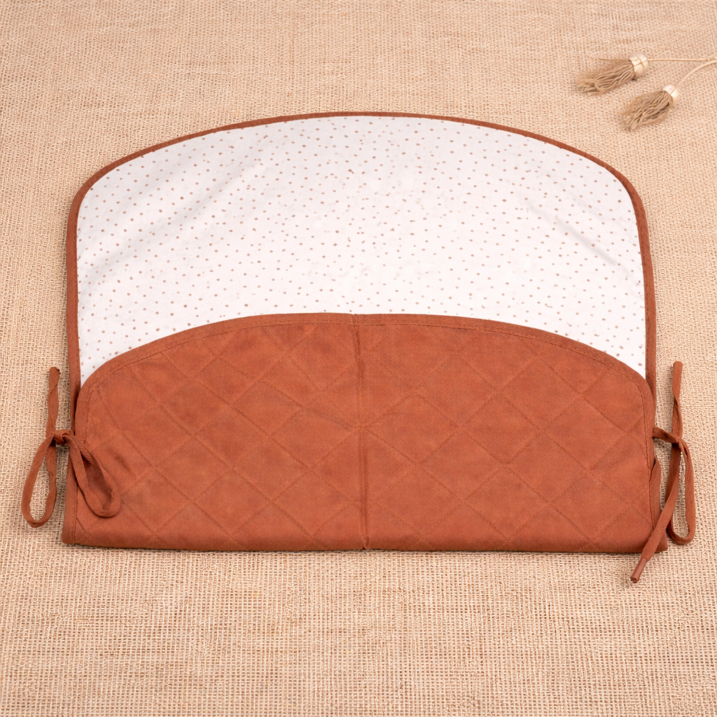 Matelas à langer pliable - Marron