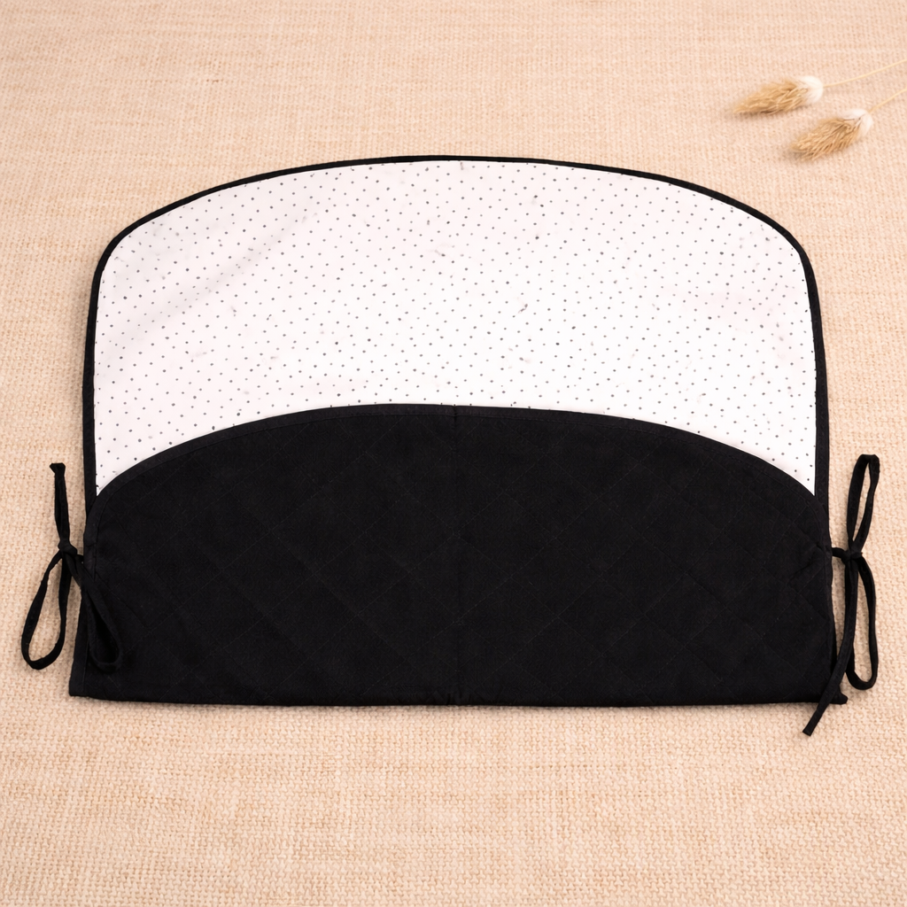 Matelas à langer pliable - Noir
