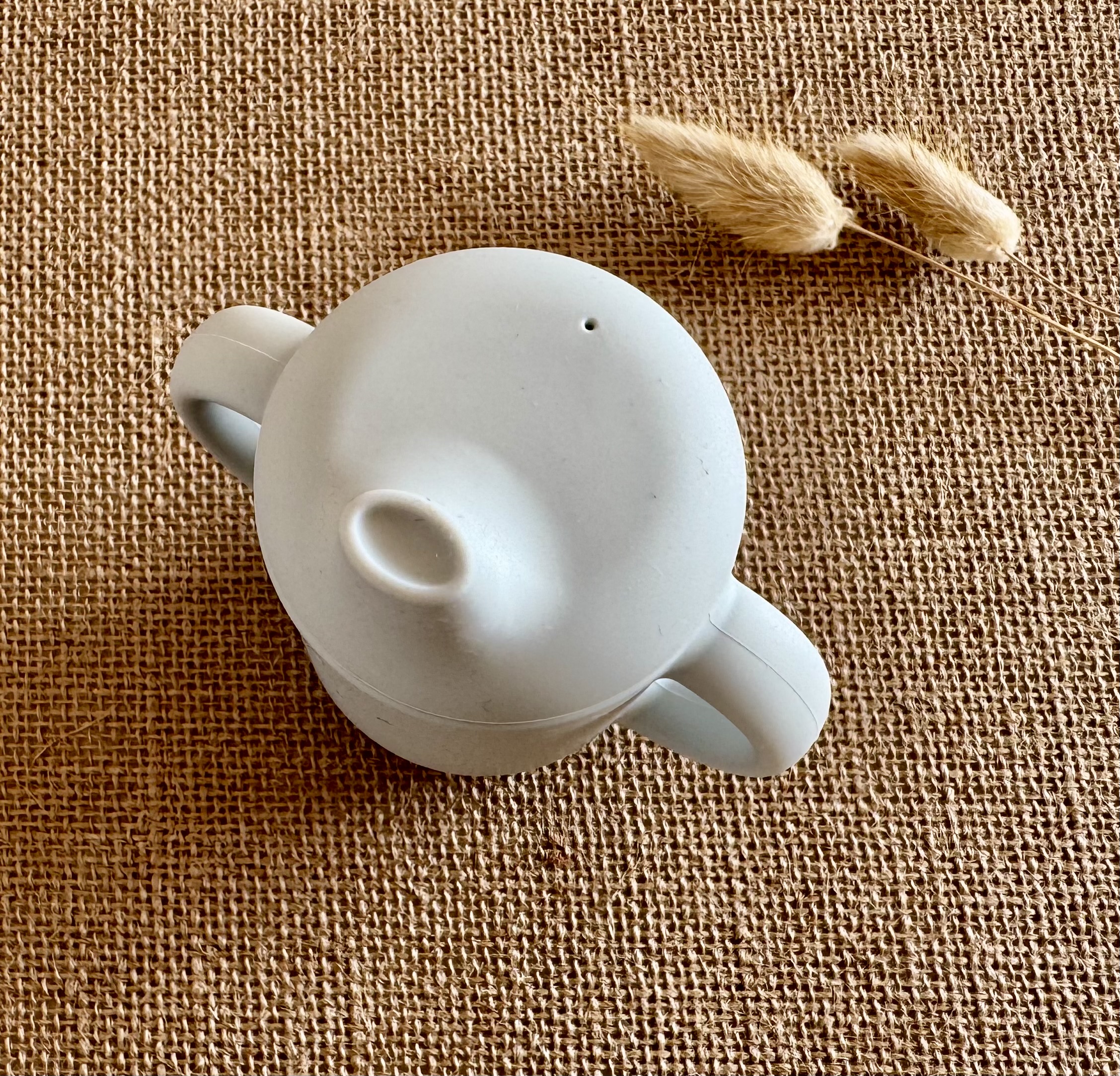 Tasse à bec en silicone - Gris