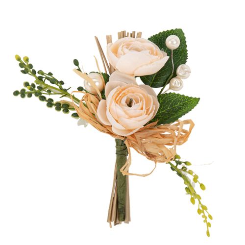 Branche pivoine blush 14cm