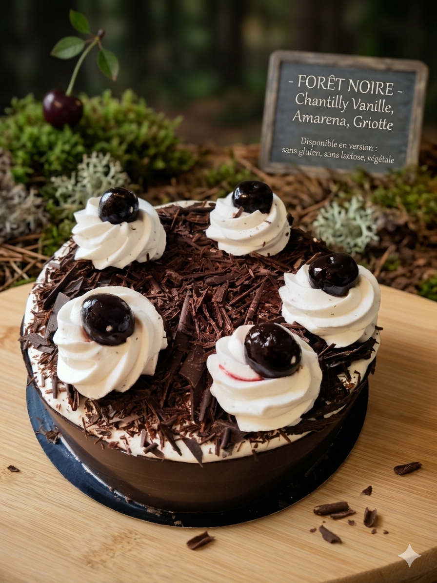 La forêt noire (végan✅ sans gluten✅)