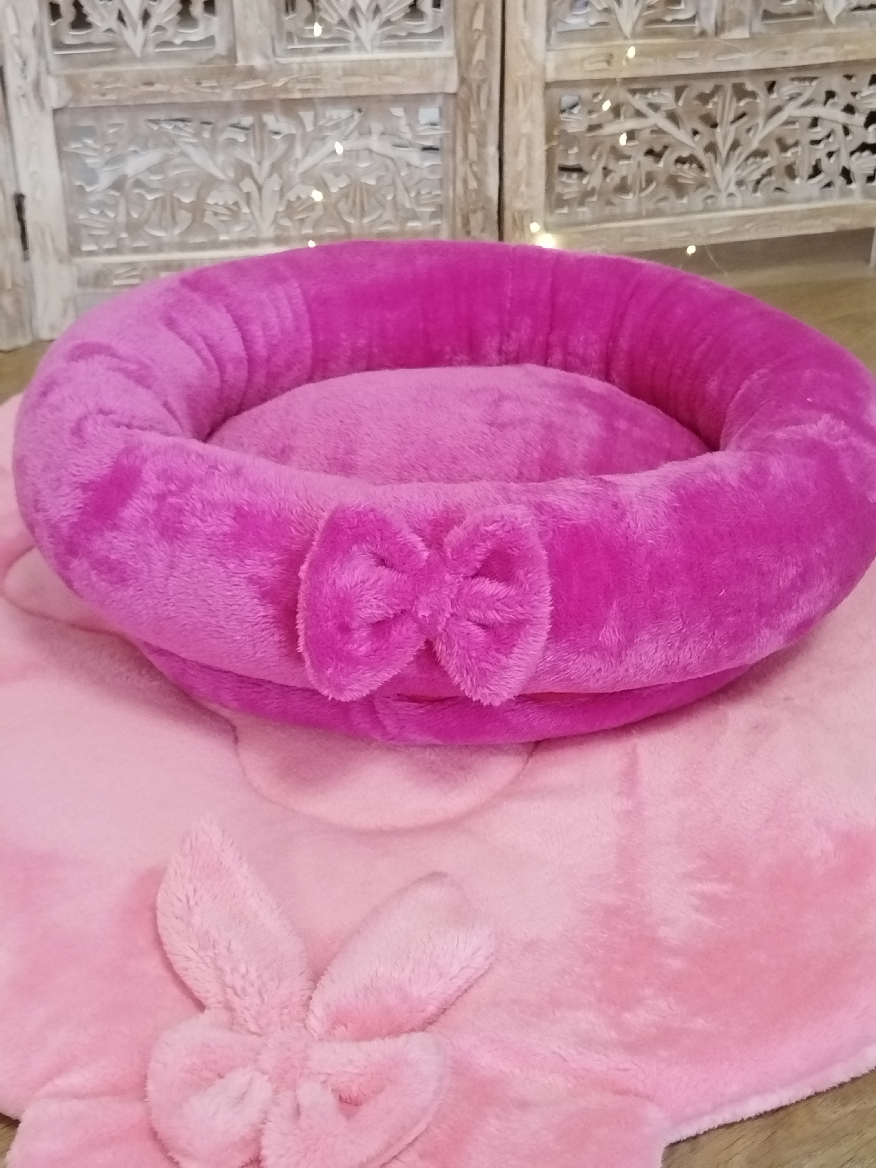 Corbeille Pilou Fuchsia Intense
