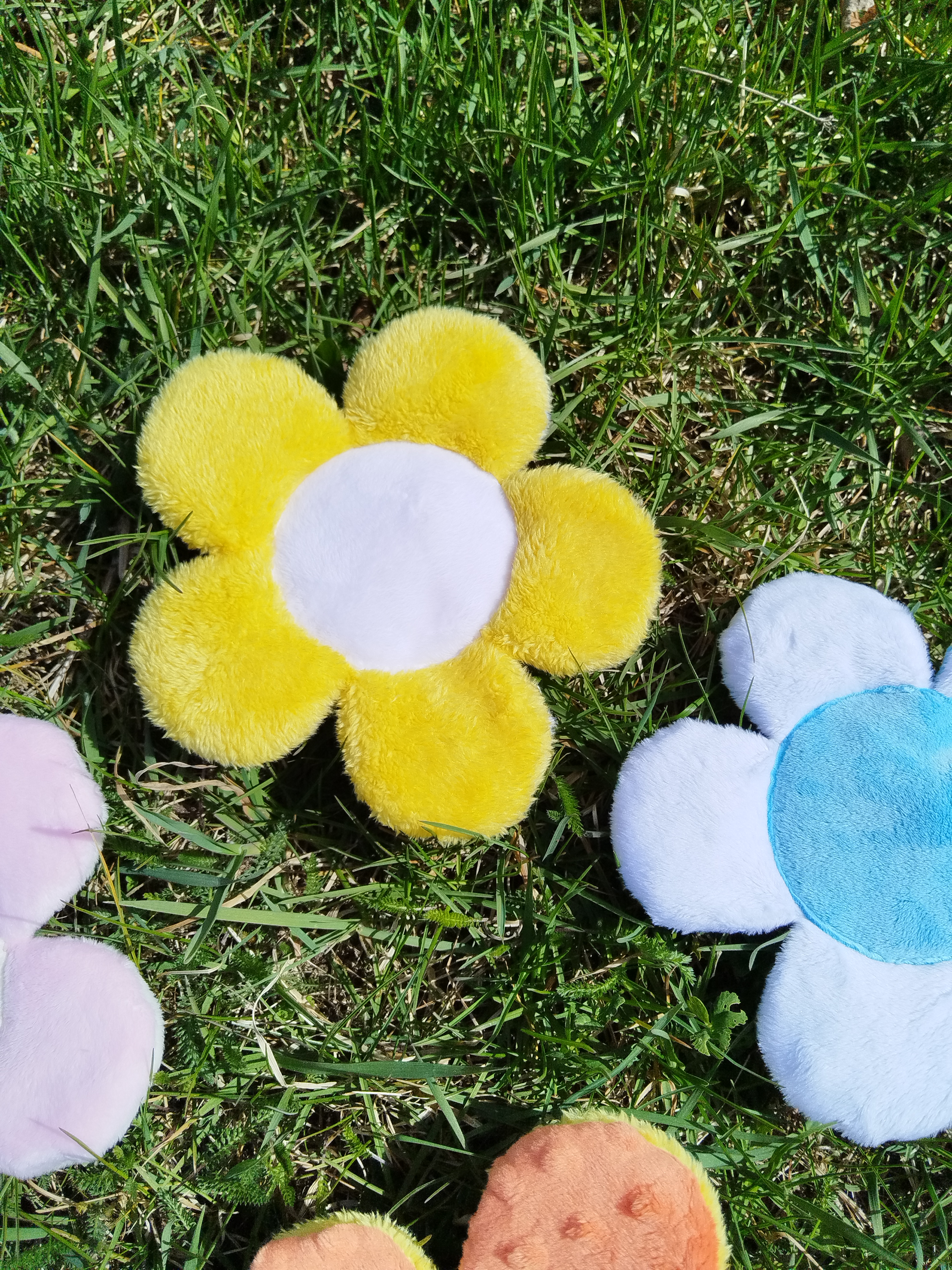 Jouet Marguerite - Jaune Blanc