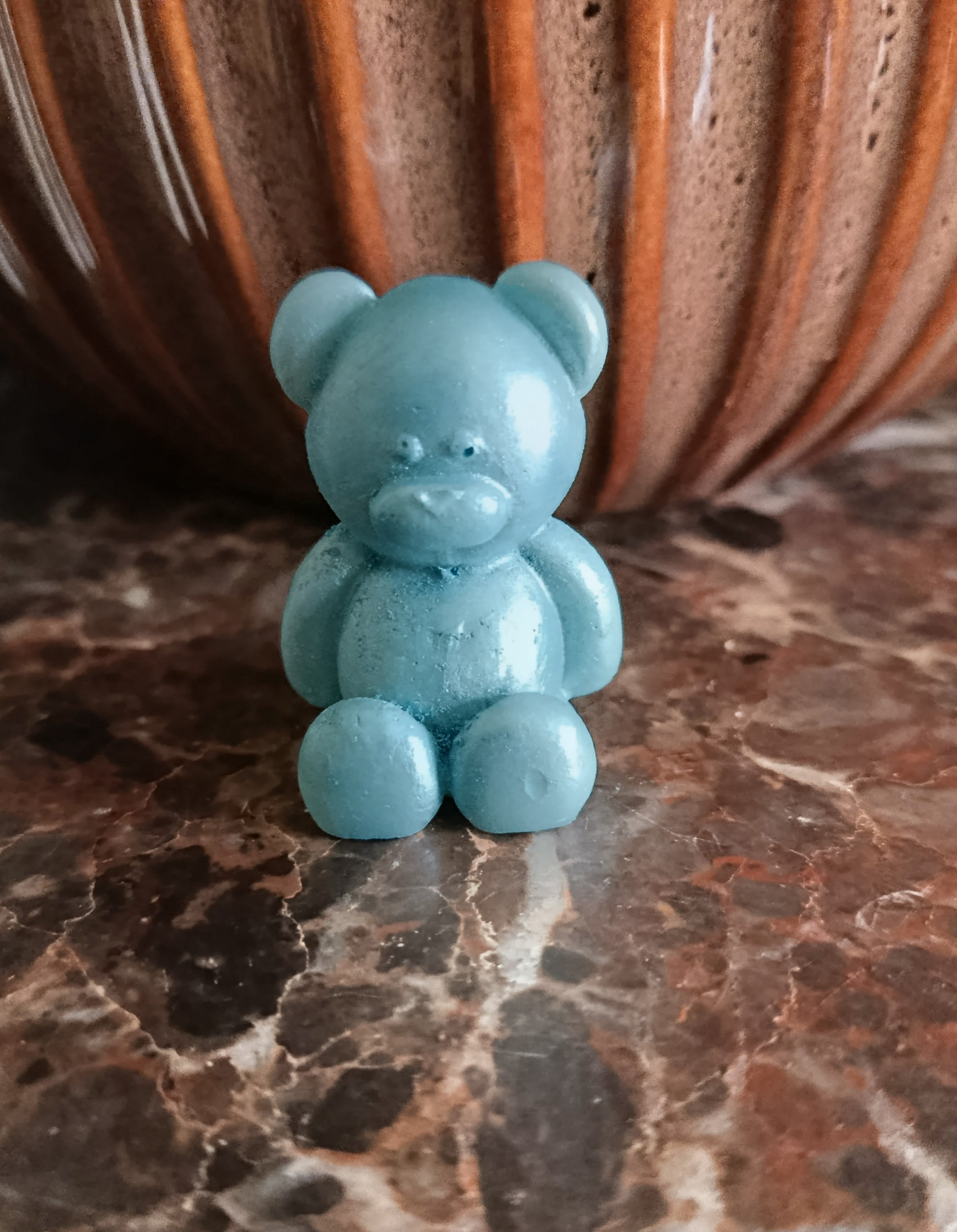 fondant parfumé ( nounours fleurs de coton ) 