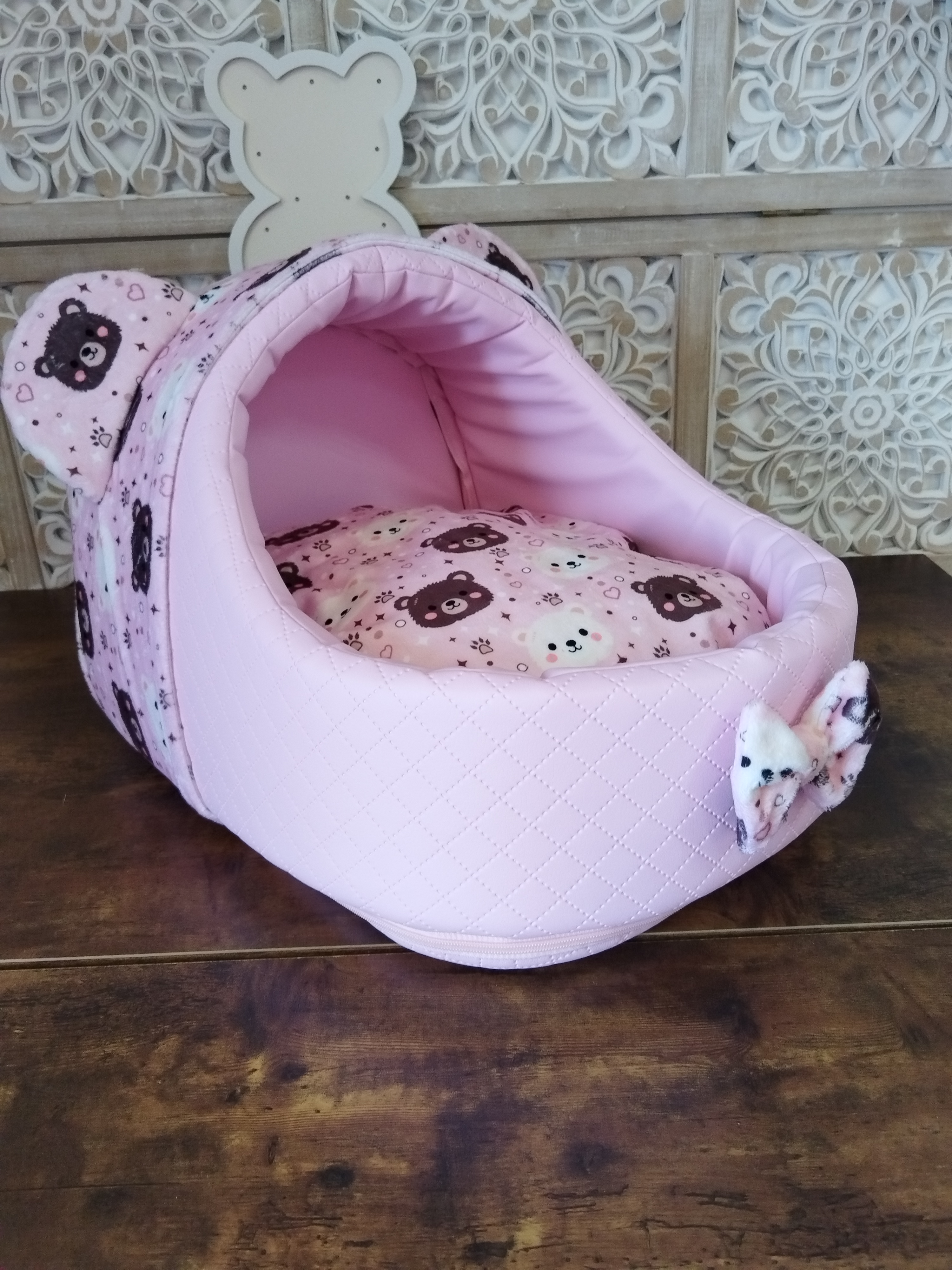 Softygloo Rose T1 et ses accessoires oursons