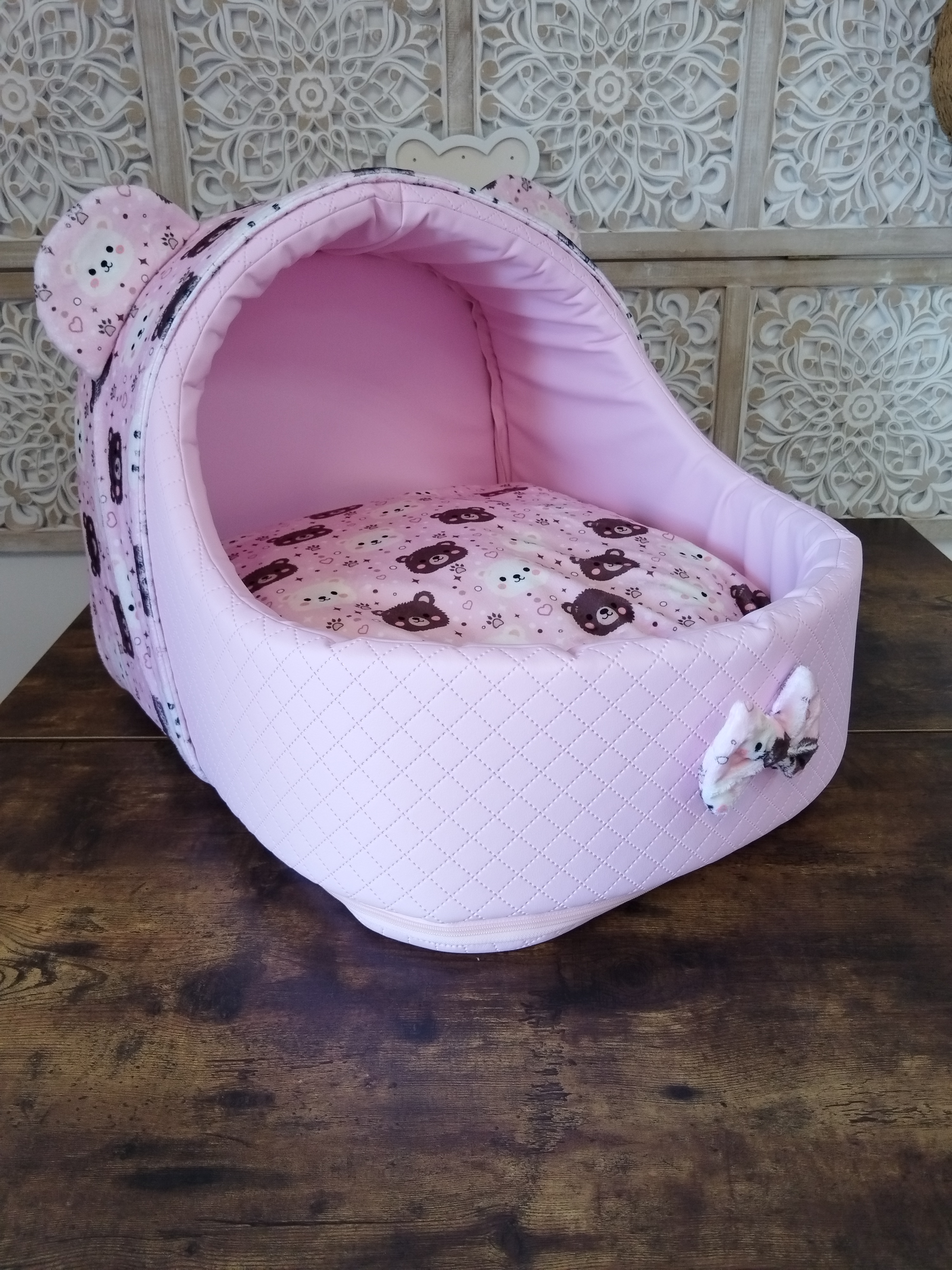 Softygloo Rose T3 et ses accessoires oursons