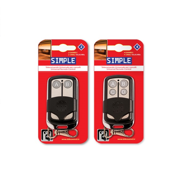 Simple télécommande copieuse code fixe 433mhz