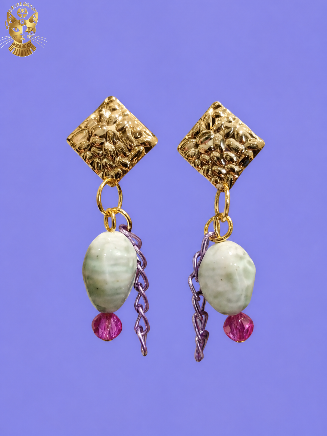 Boucles d'oreilles le bonbon enchanté