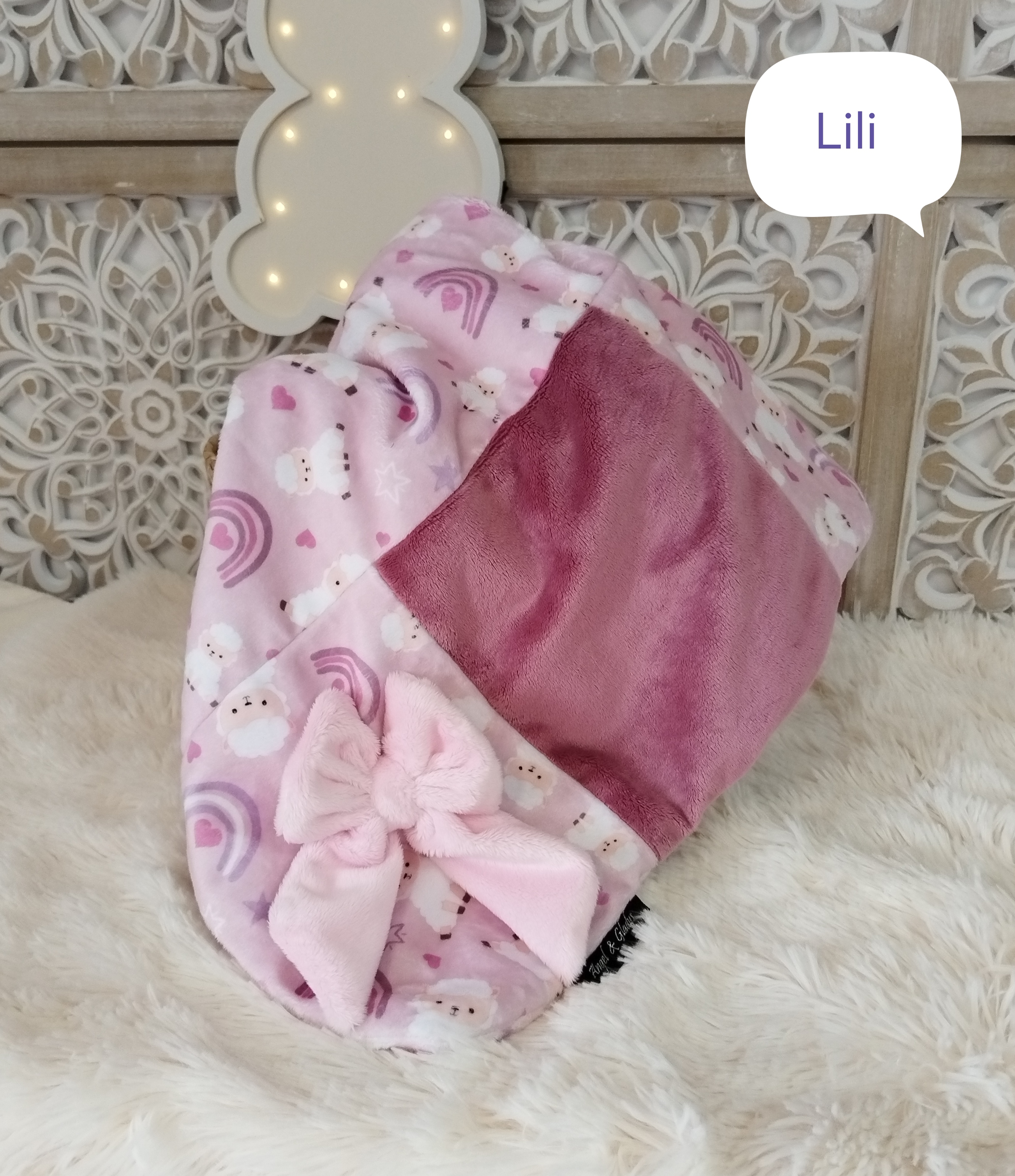 Couverture Patchwork Lili T2