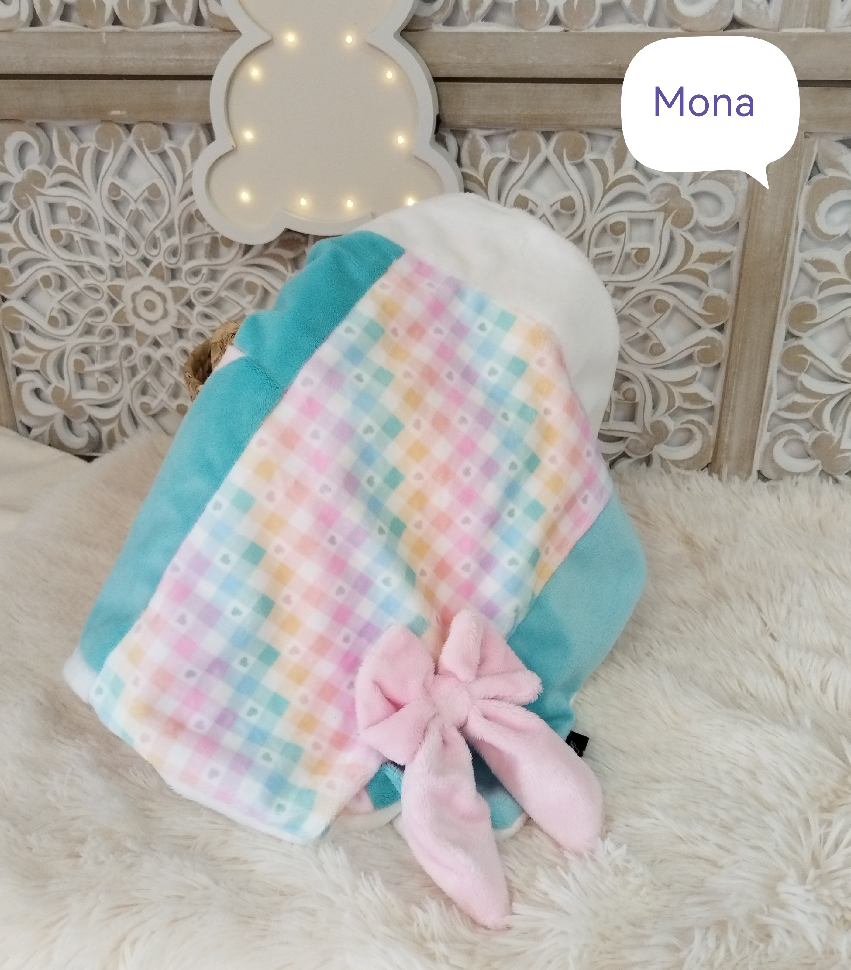 Couverture Patchwork Mona T1