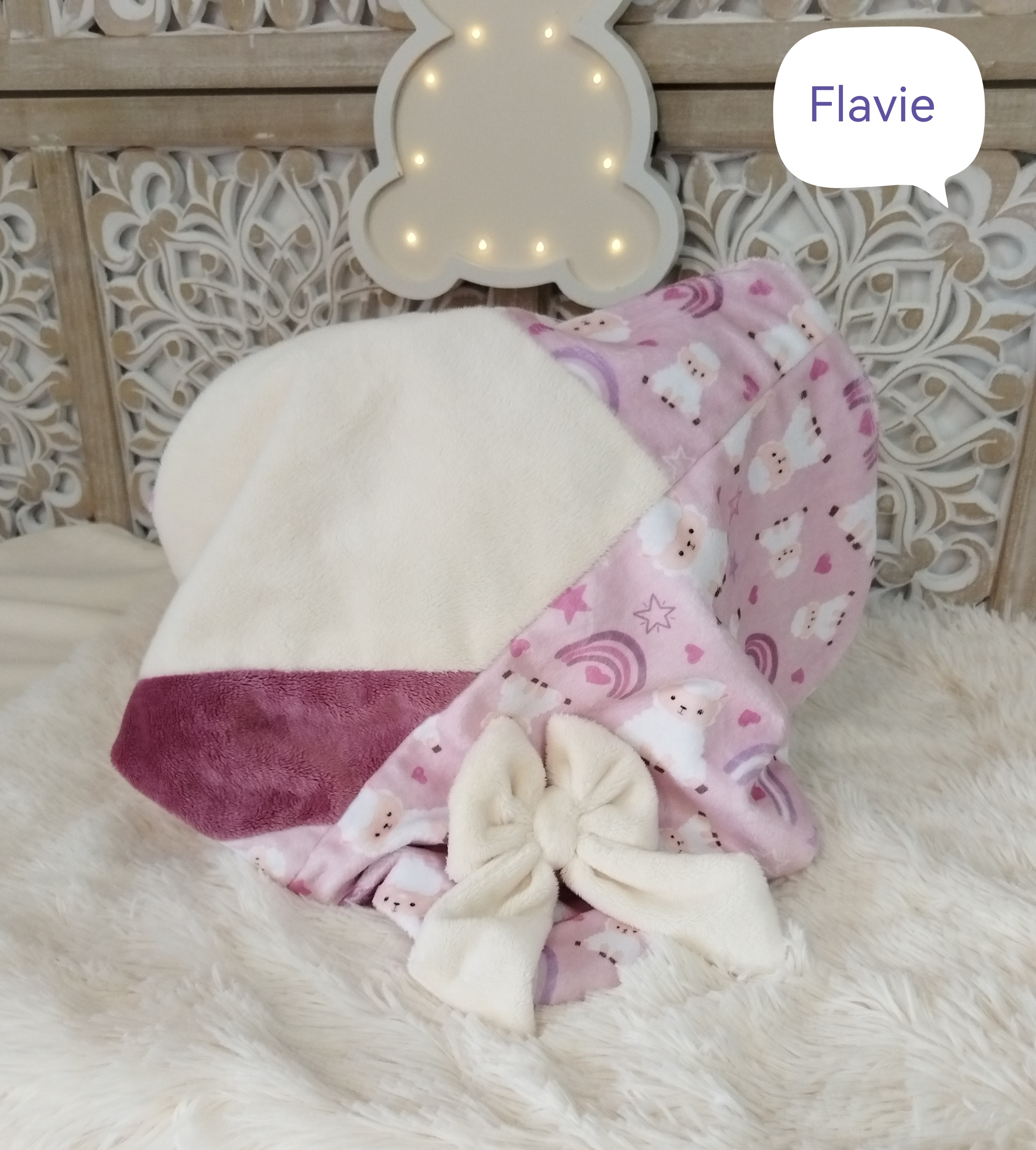 Couverture Patchwork Flavie T1