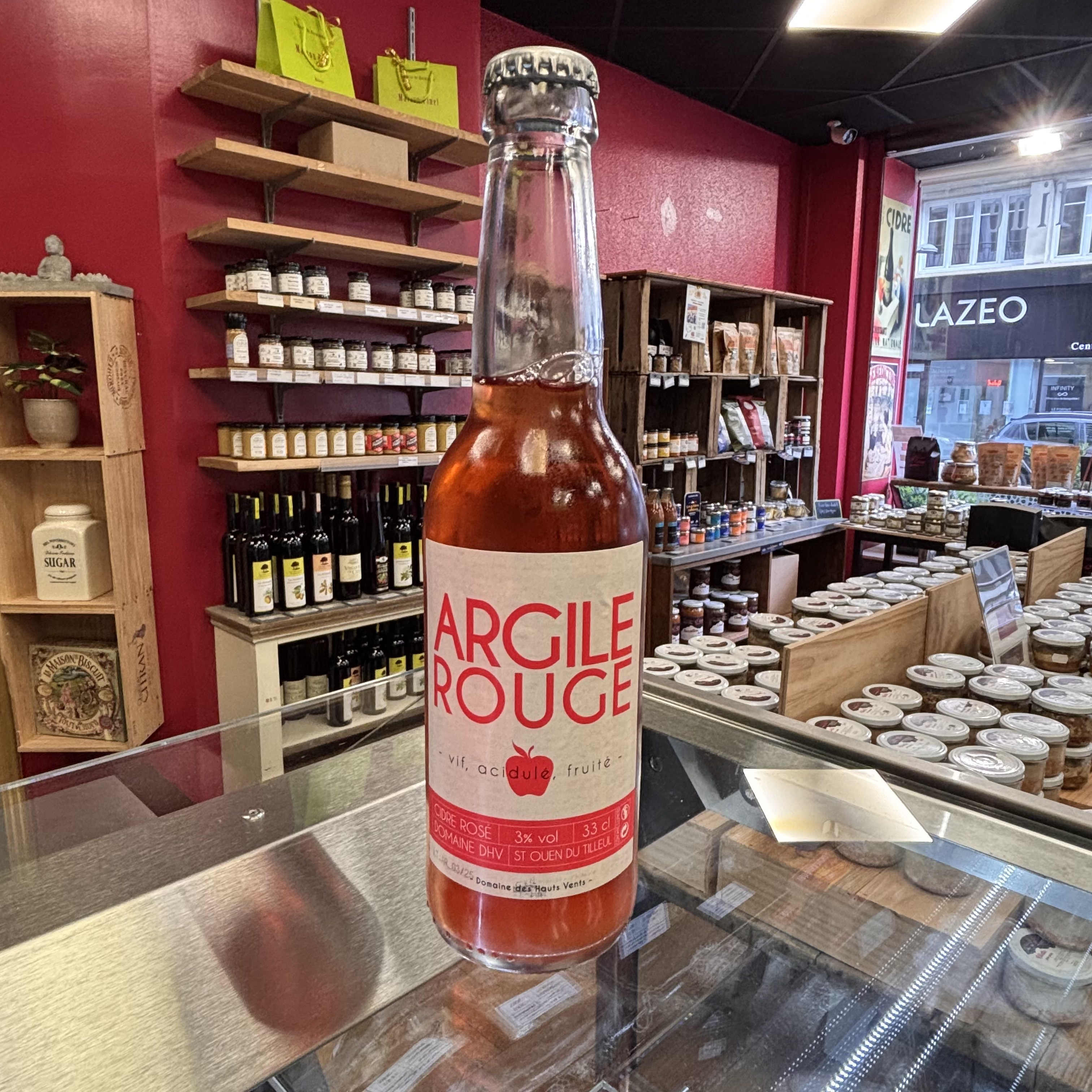 Argile Rouge : Cidre Rosé de Normandie en 33cl