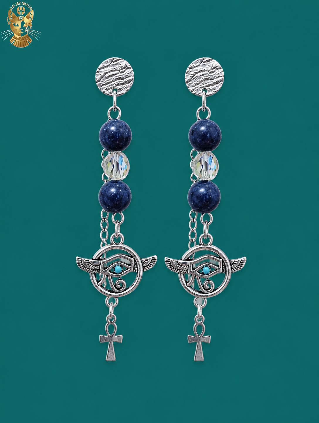 Boucles d'oreilles Horus