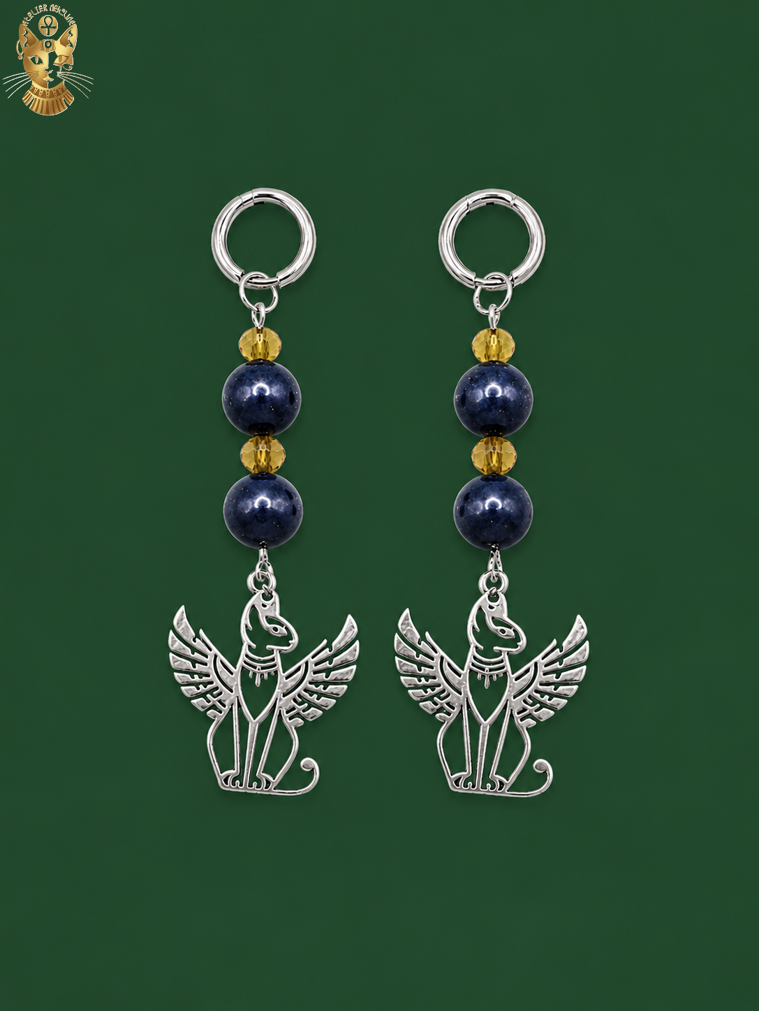 Boucles d'oreilles Bastet