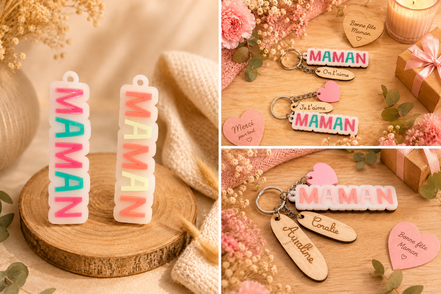 porte clé - maman