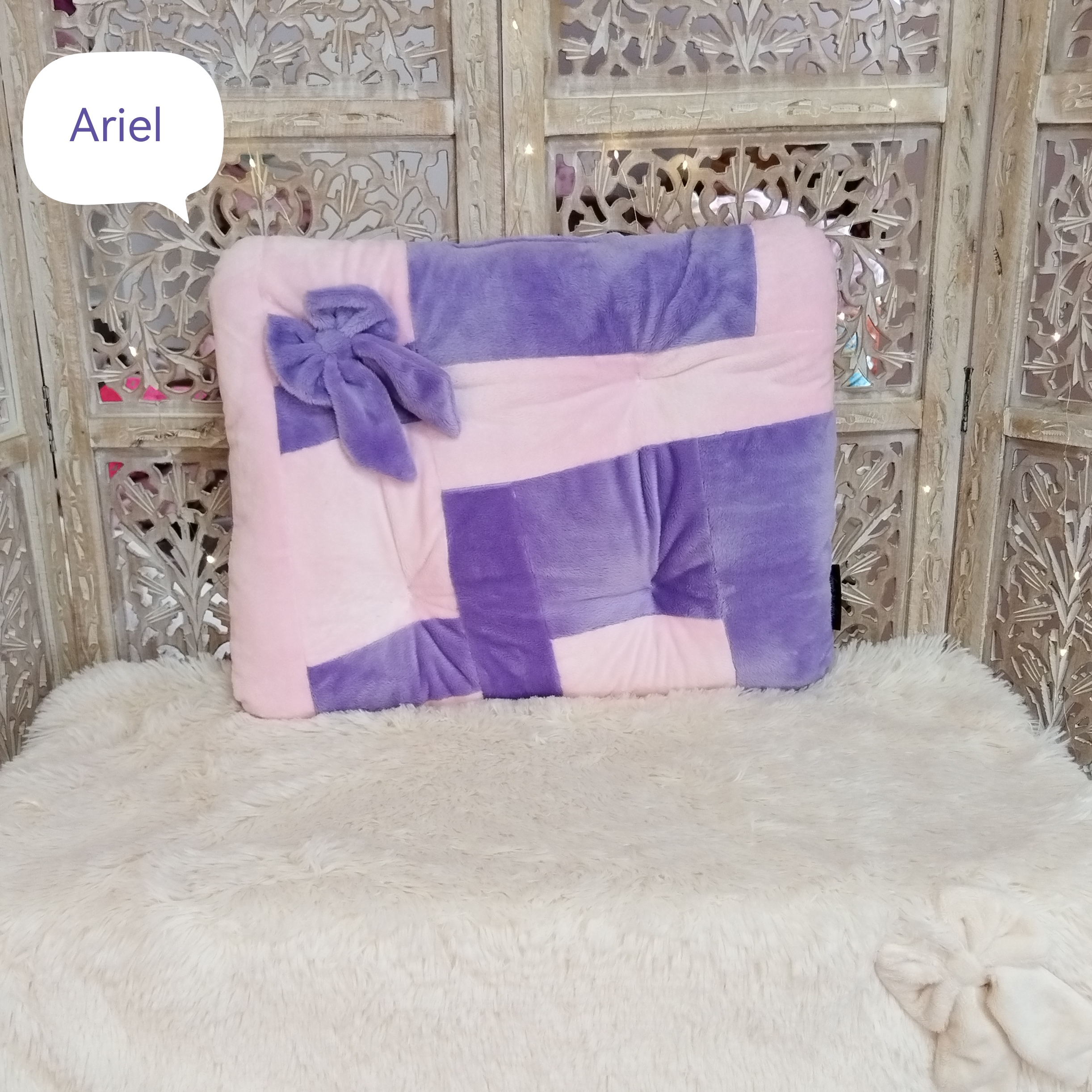 Bb Edredon Patchwork Lavande Rose - Ariel