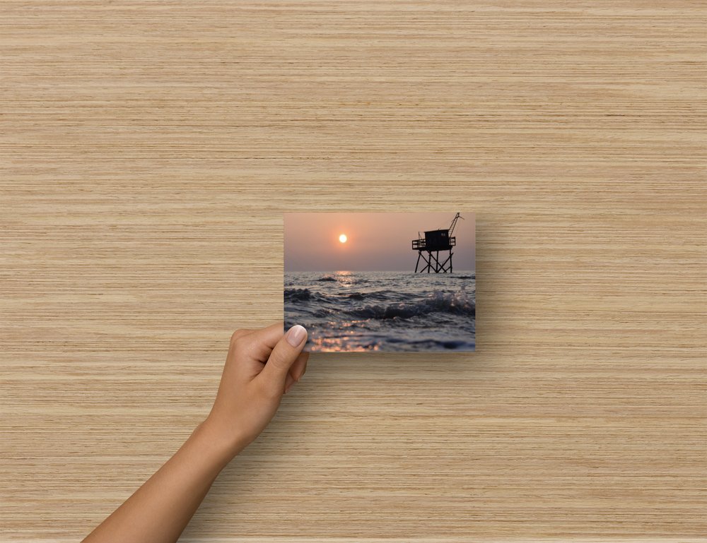 Carte postale sunset