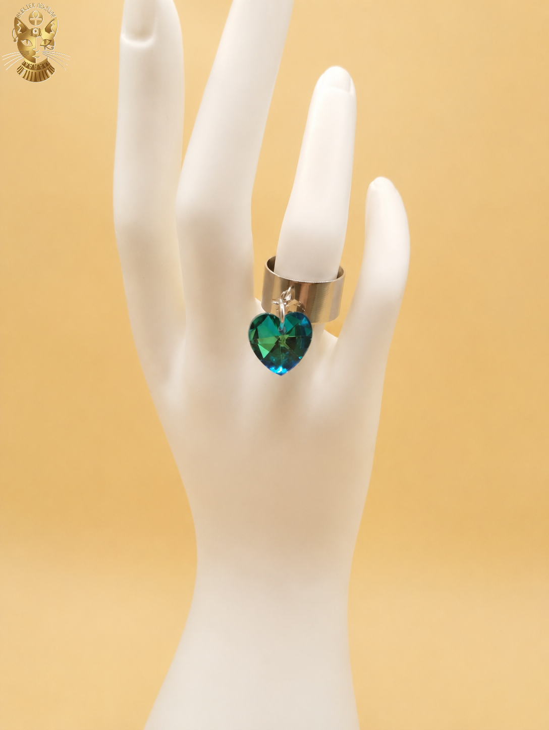 Bague "off with your heads"