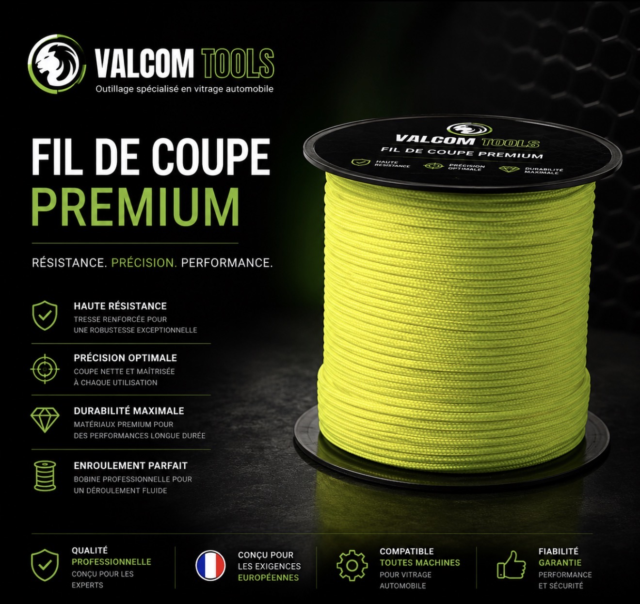fil nylon de découpe 
