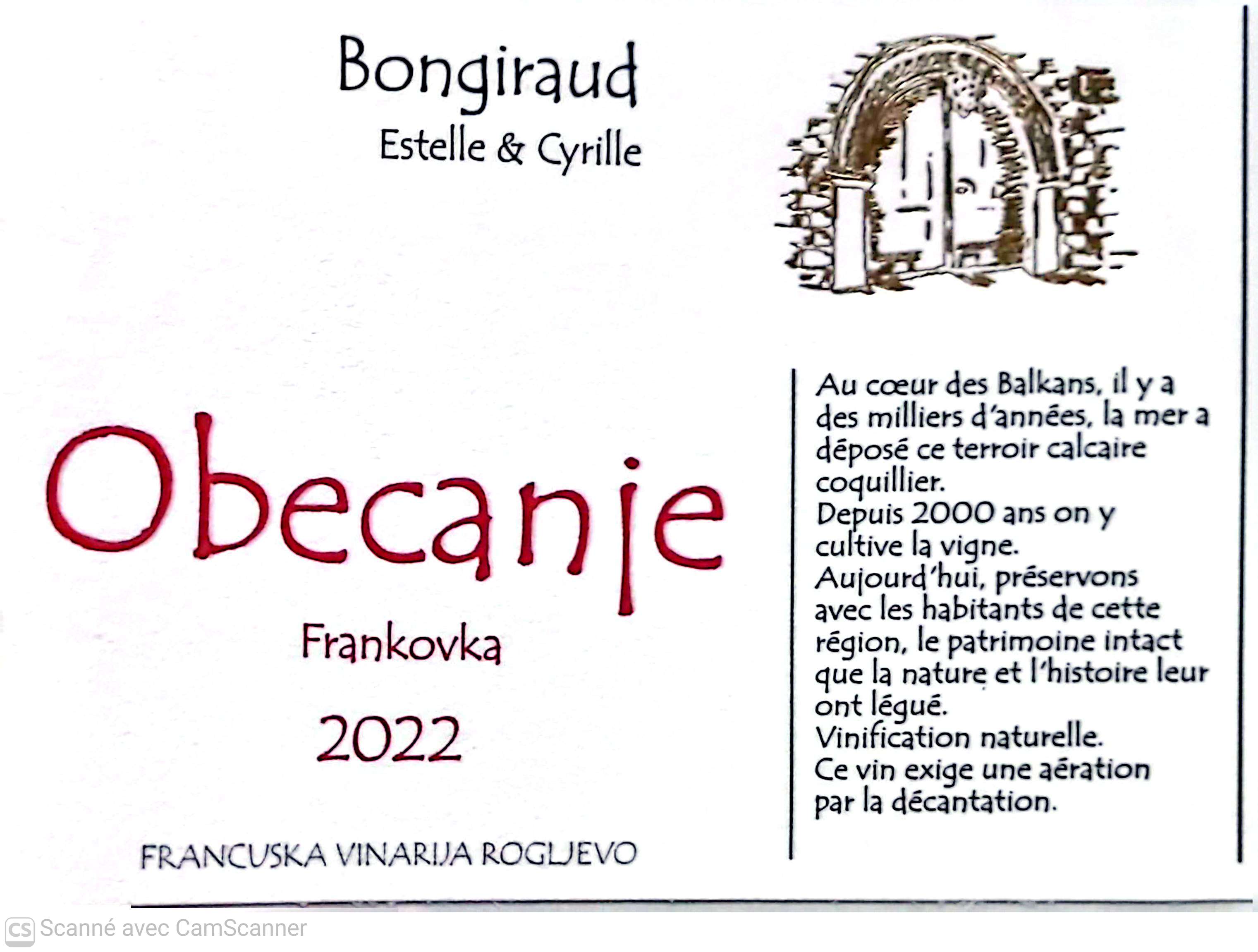 Obencanje Frankovka 2022