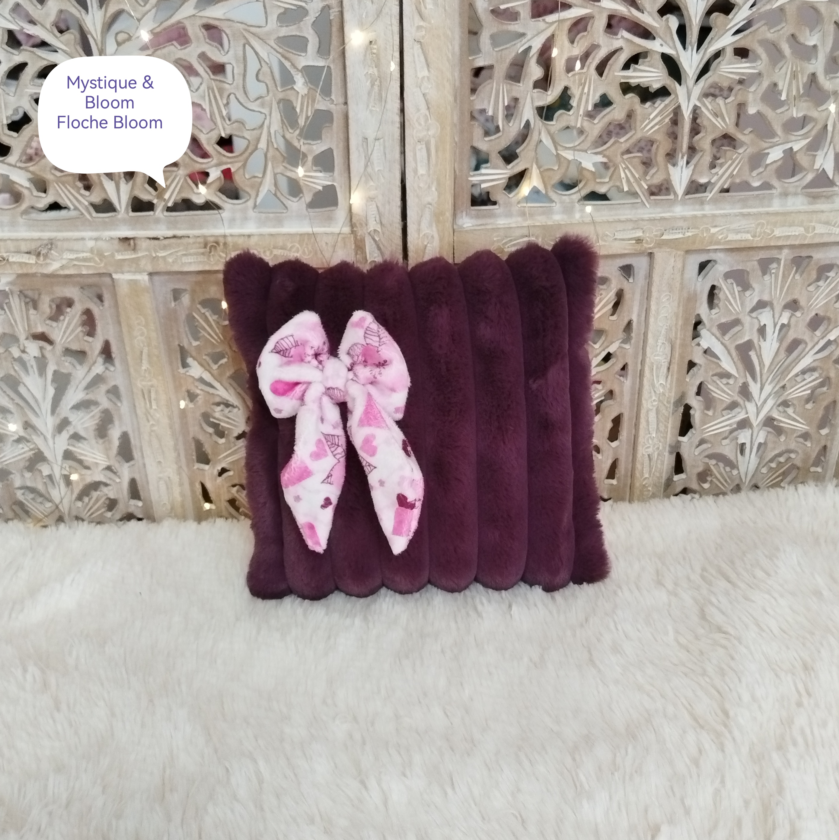 Coussin Mystique & Bloom Floche Bloom